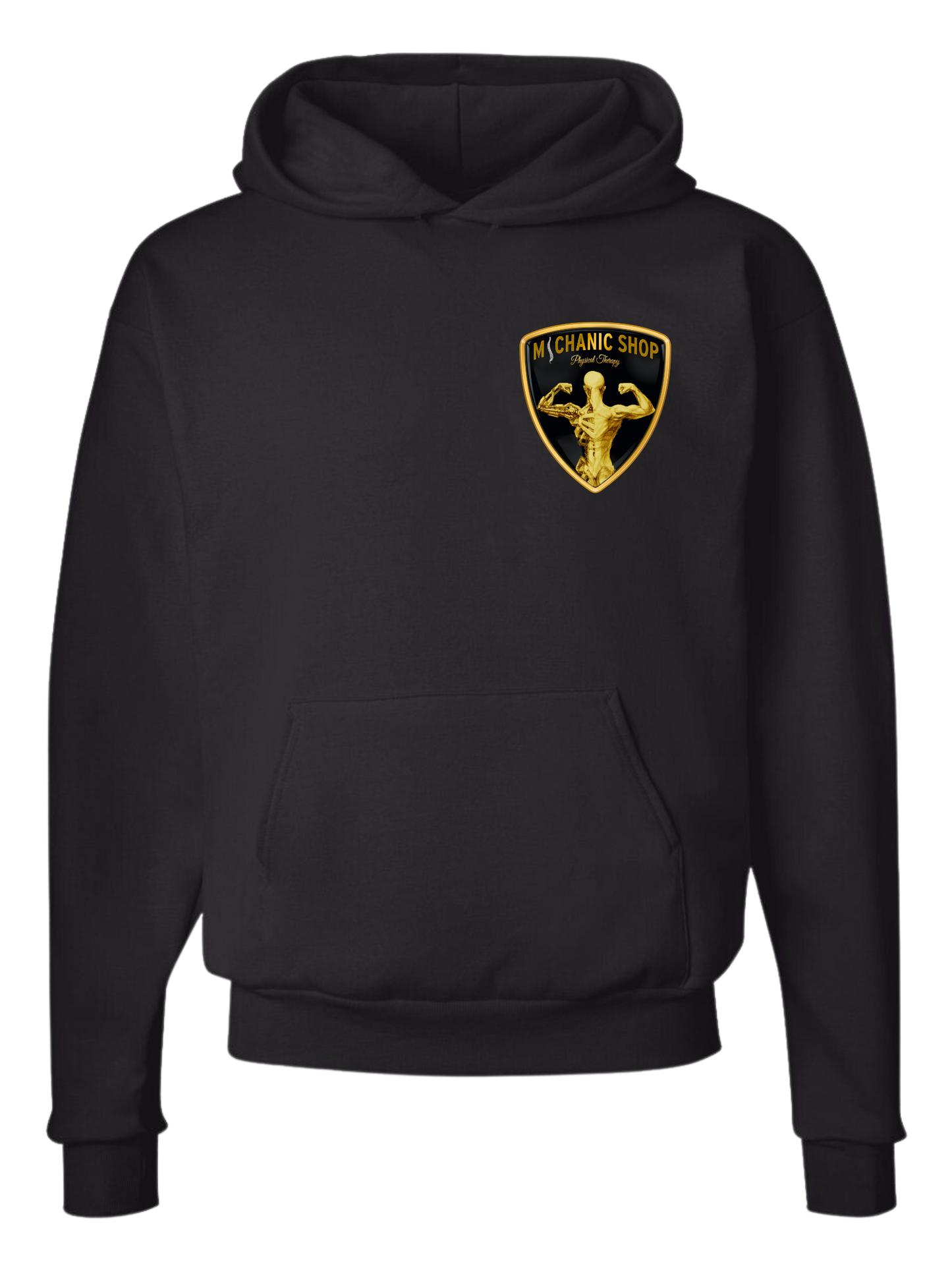 Michanic Shop spine hoodie