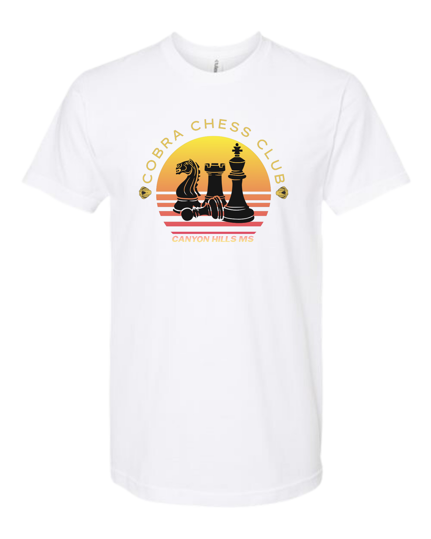 CHMS Cobra Chess club tee