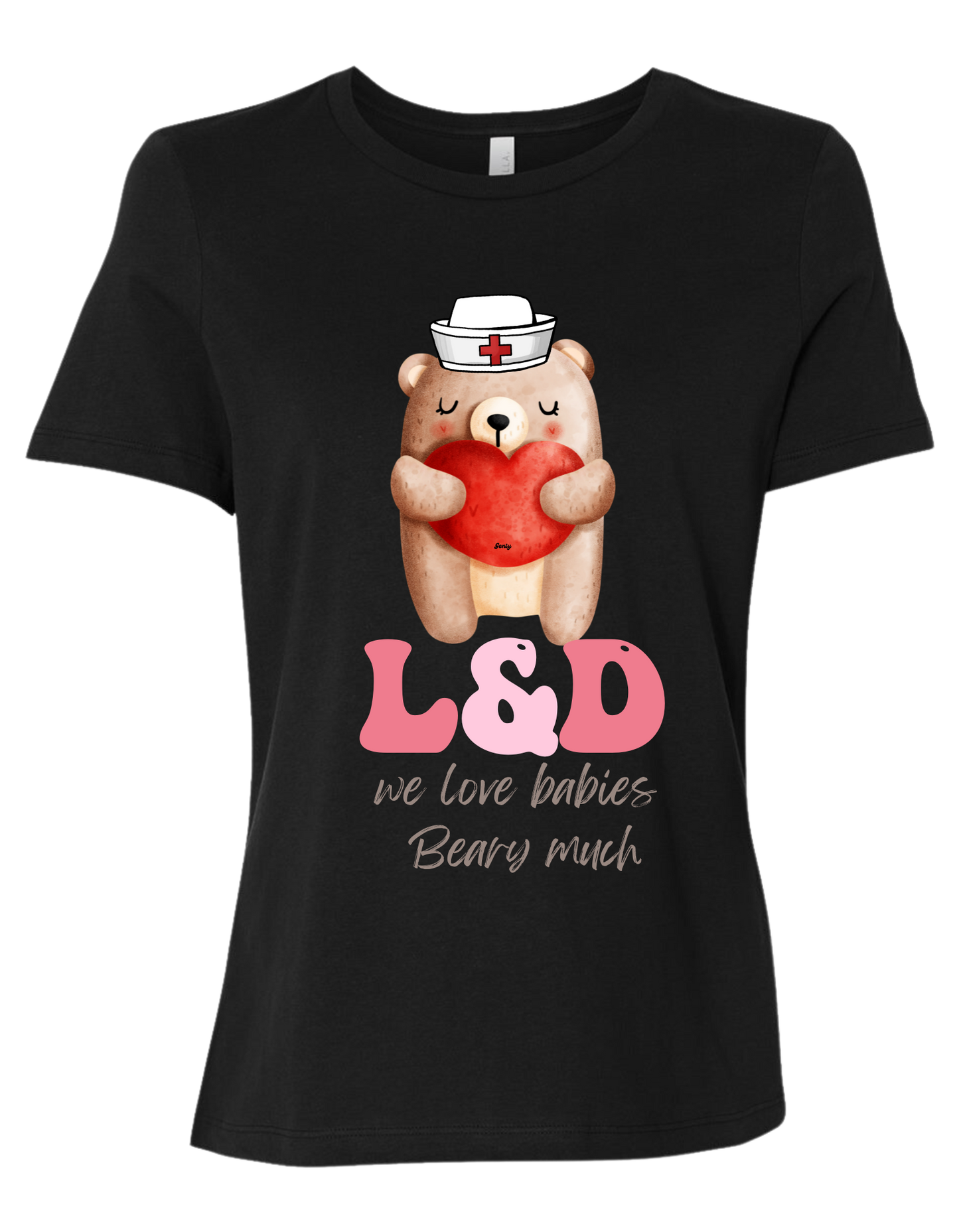 Labor & Delivery women's fit crew-neck tee