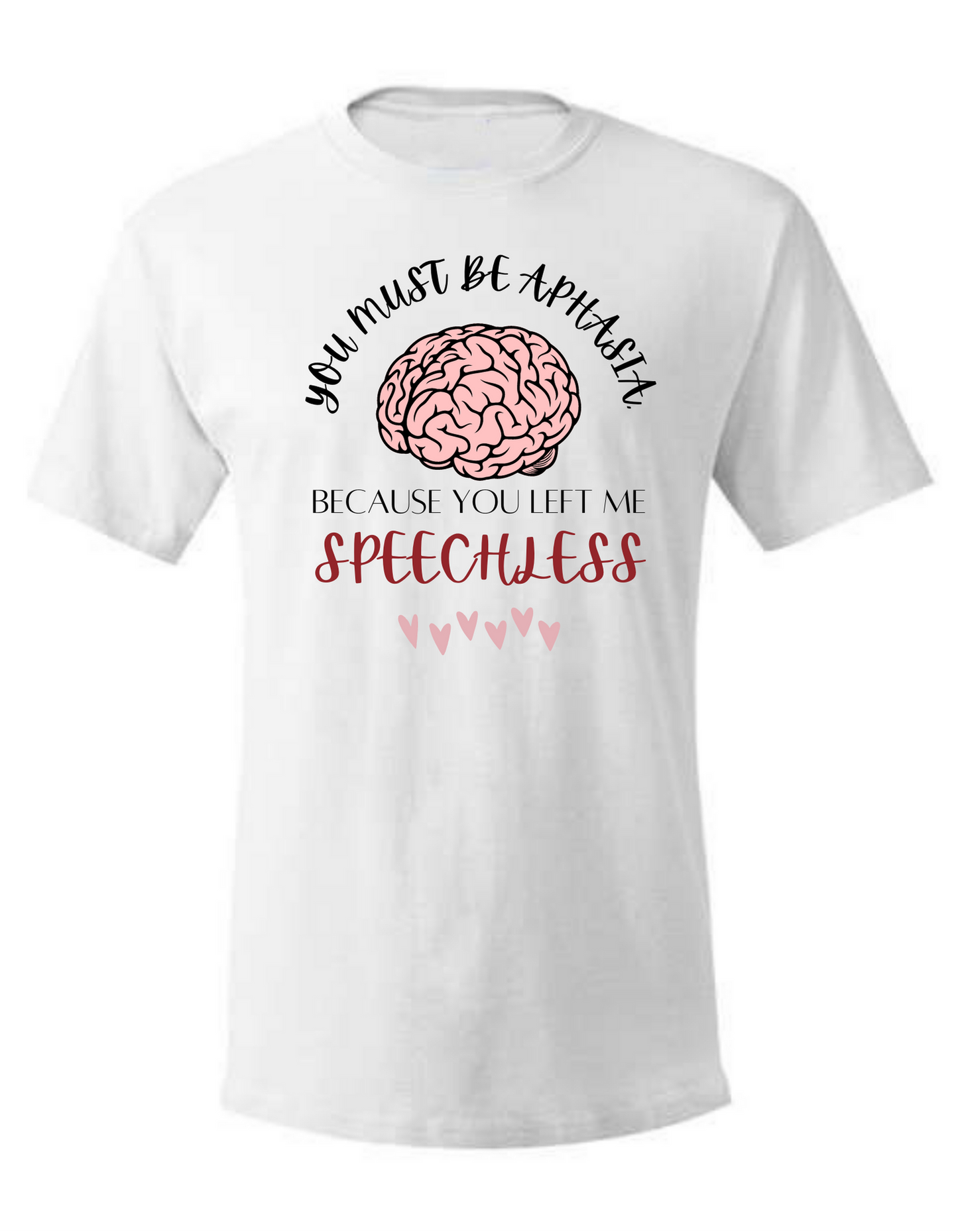 "You must be Aphasia" unisex crew-neck short sleeve tee