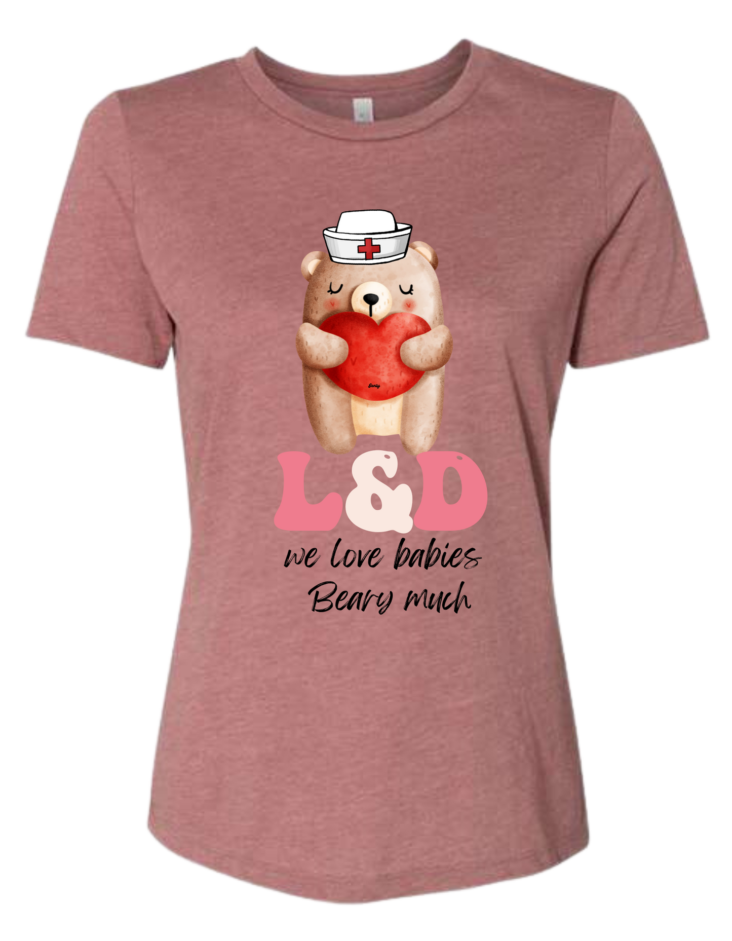 Labor & Delivery women's fit crew-neck tee