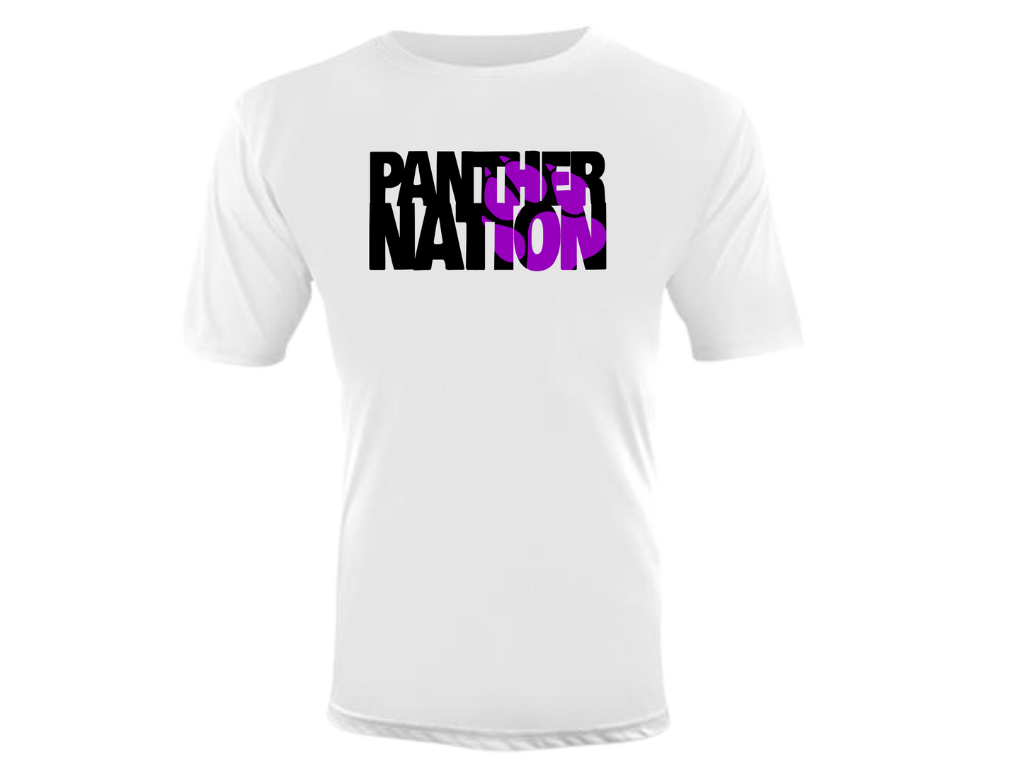 PANTHER NATION Cooling Performance Dry-fit Crew Neck Shirt (available in short sleeve and long sleeve)