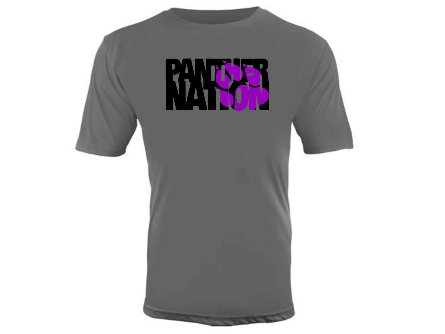 PANTHER NATION Cooling Performance Dry-fit Crew Neck Shirt (available in short sleeve and long sleeve)