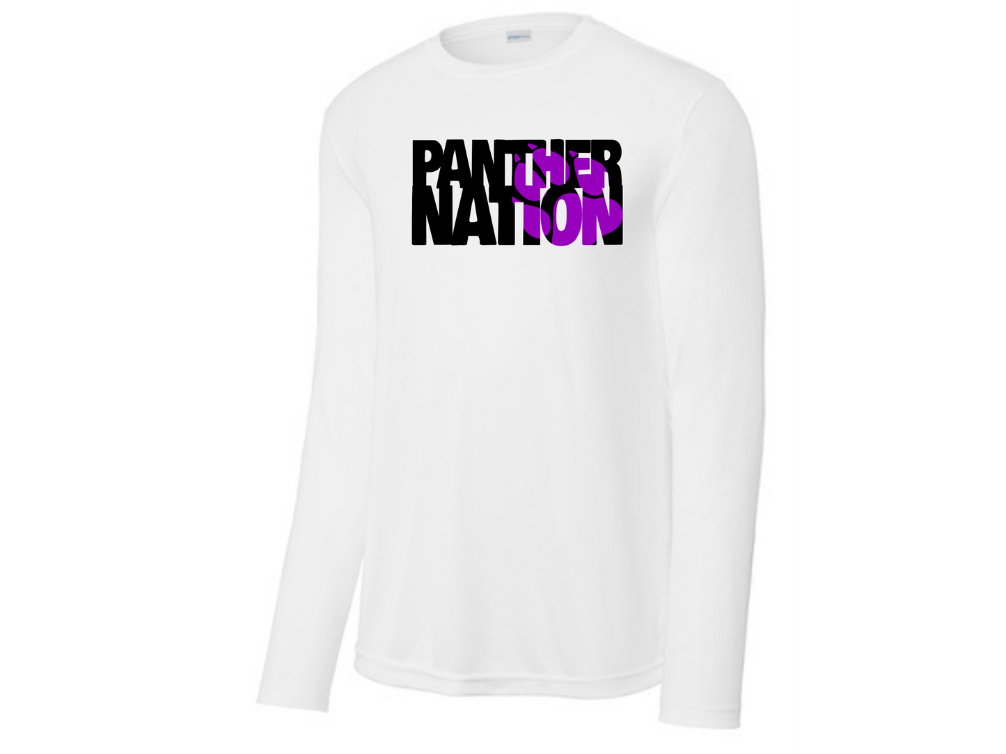 PANTHER NATION Cooling Performance Dry-fit Crew Neck Shirt (available in short sleeve and long sleeve)