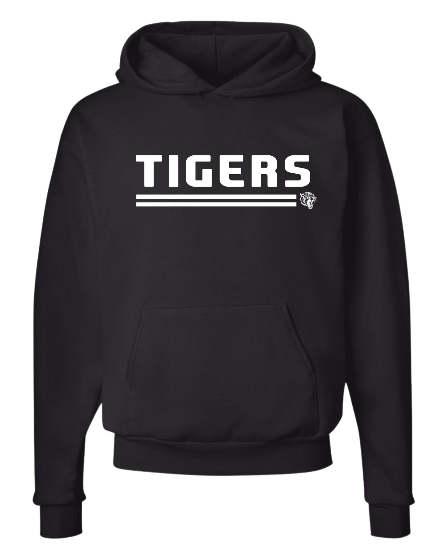"TIGERS" retro line tee