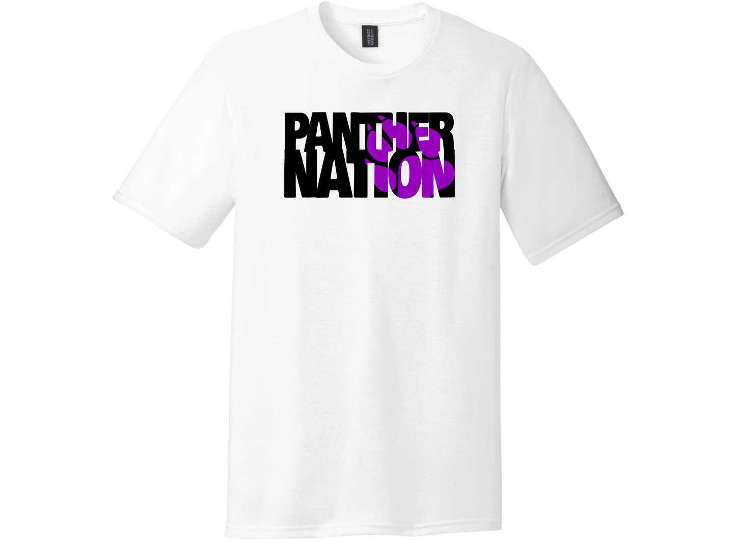 PANTHER NATION Cotton Blend Crew Neck Shirt (available in short sleeve and long sleeve)