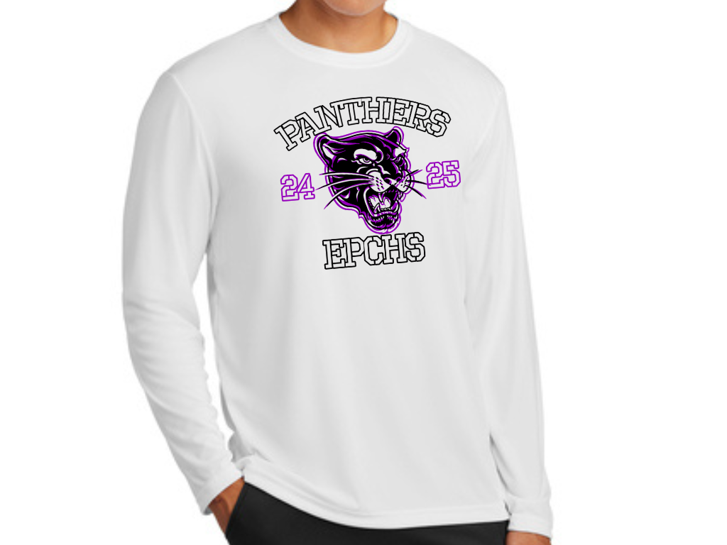 BLURRY PANTHERS Cooling Performance Dry-fit Warm-Up Crew Neck Shirt (available in short sleeve and long sleeve)