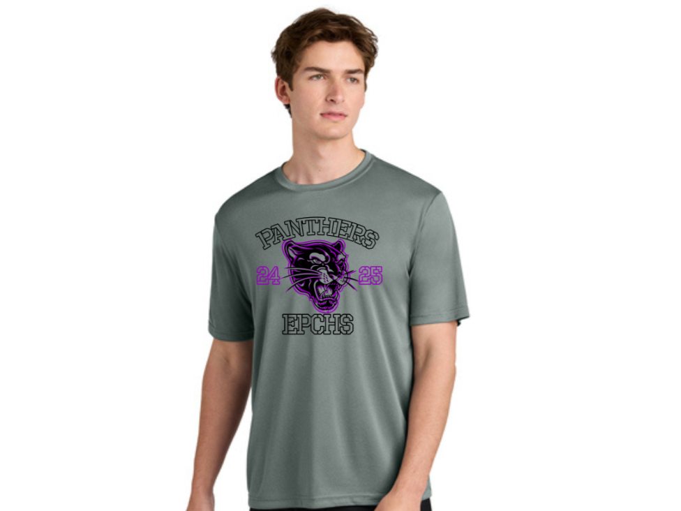 BLURRY PANTHERS Cooling Performance Dry-fit Warm-Up Crew Neck Shirt (available in short sleeve and long sleeve)