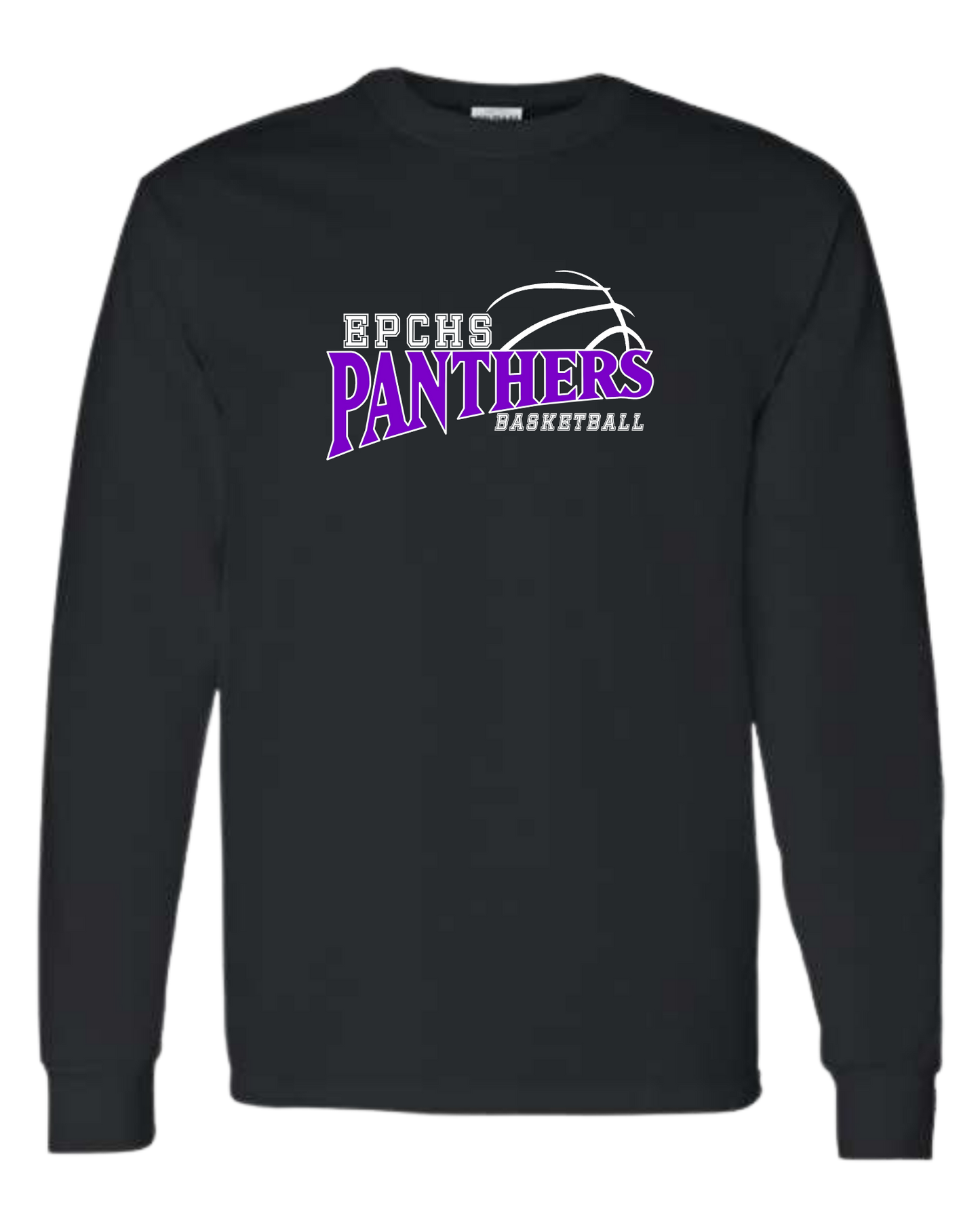 EPCHS Basketball unisex long-sleeve crew neck cotton tee