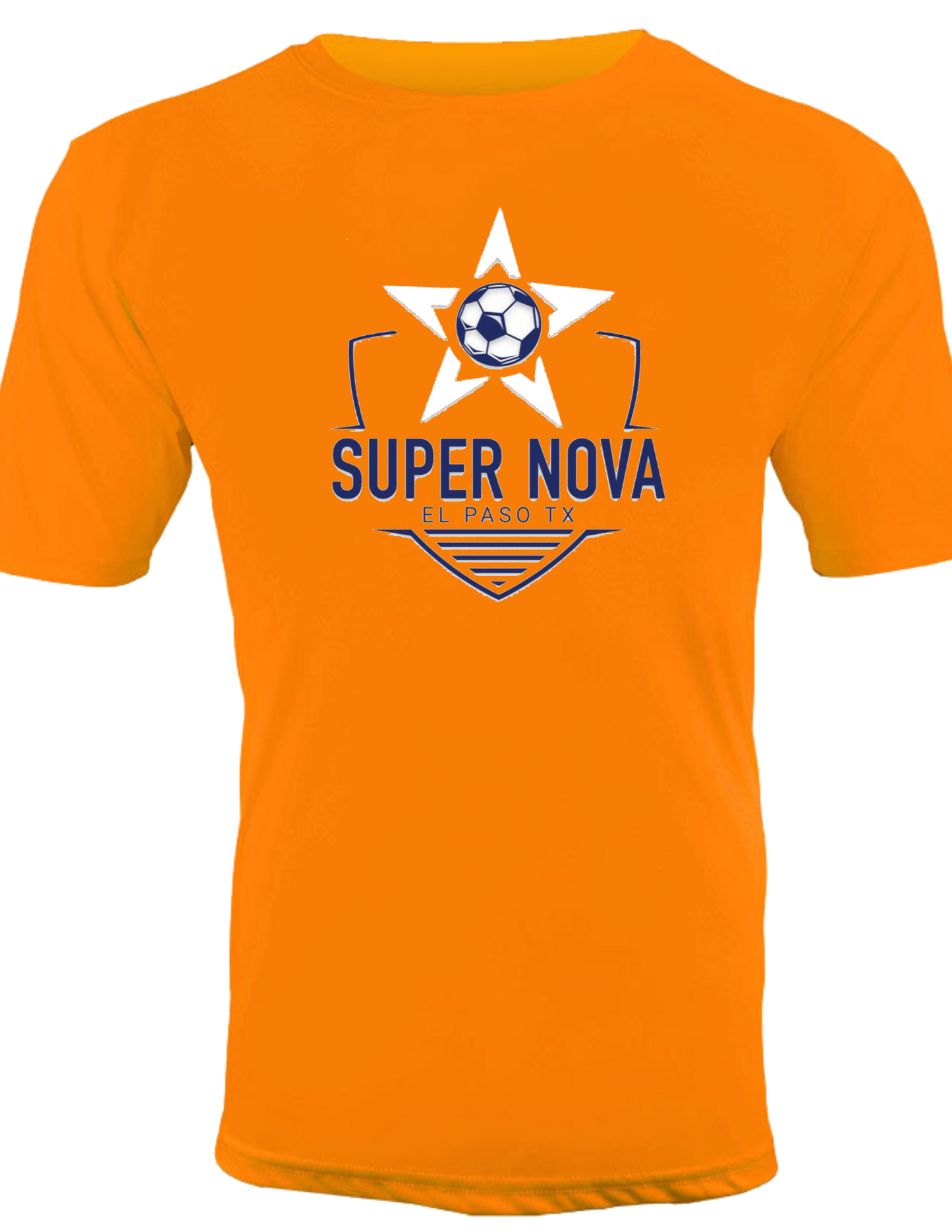 Super Nova full front logo dry-fit crew neck tee