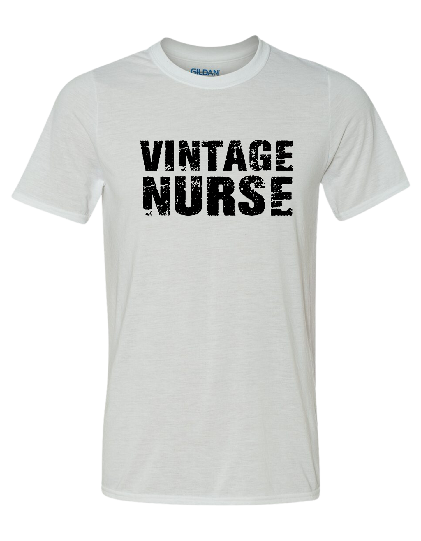 "Vintage Nurse" unisex crew-neck short sleeve tee