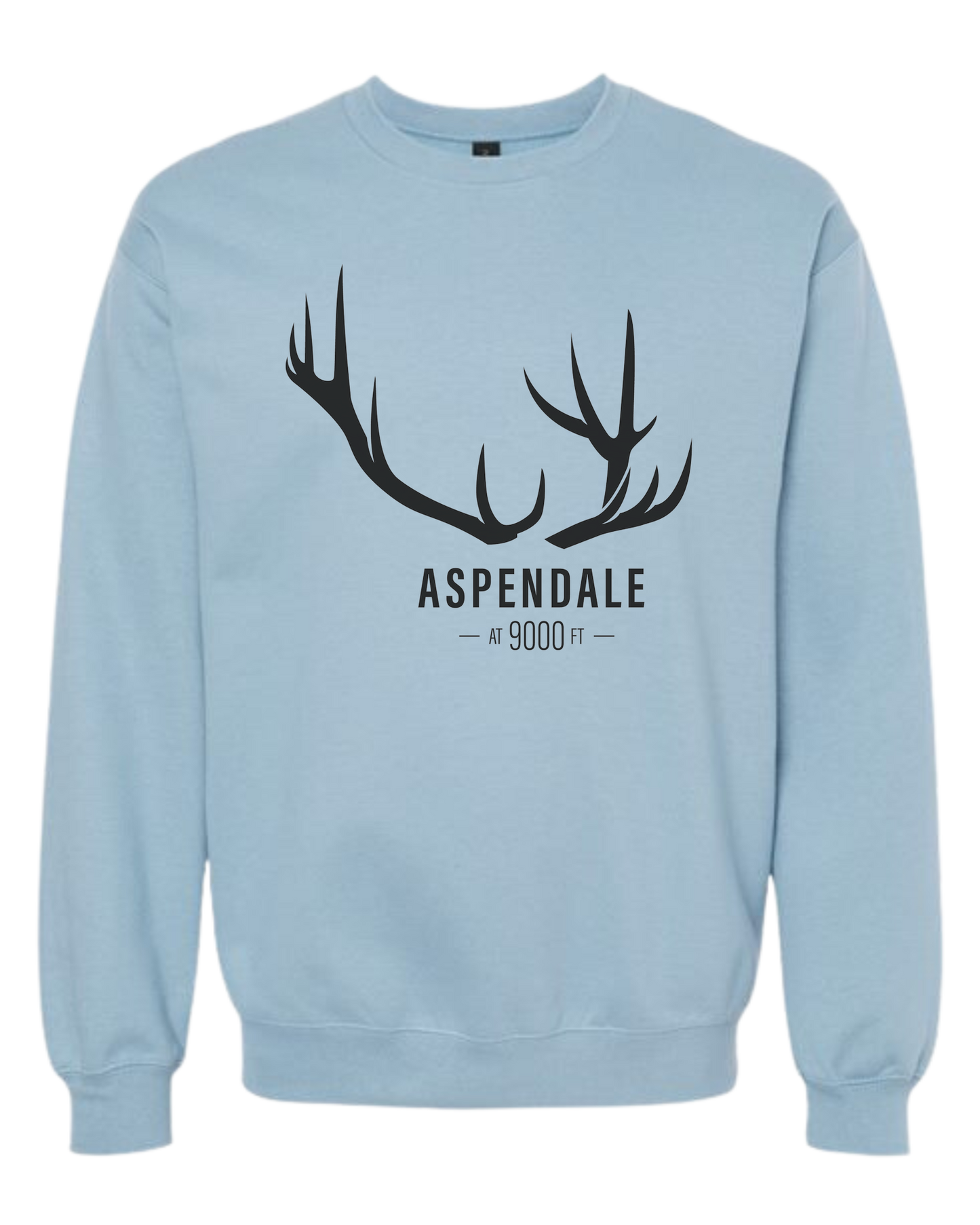 Antlers for Aspendale Classic unisex crewneck sweatshirt Ice Blue