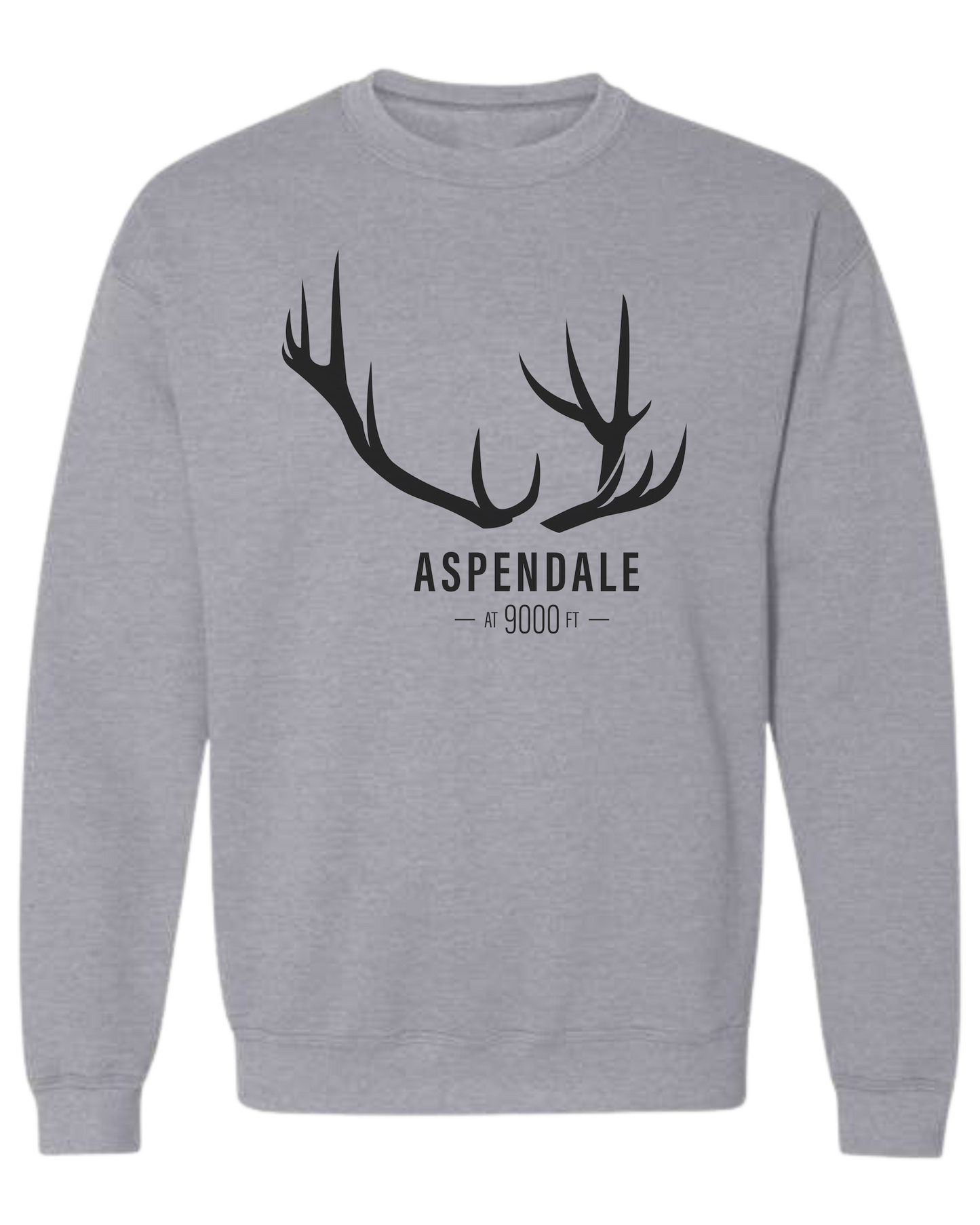 Antlers for Aspendale Classic unisex crewneck sweatshirt Light Grey