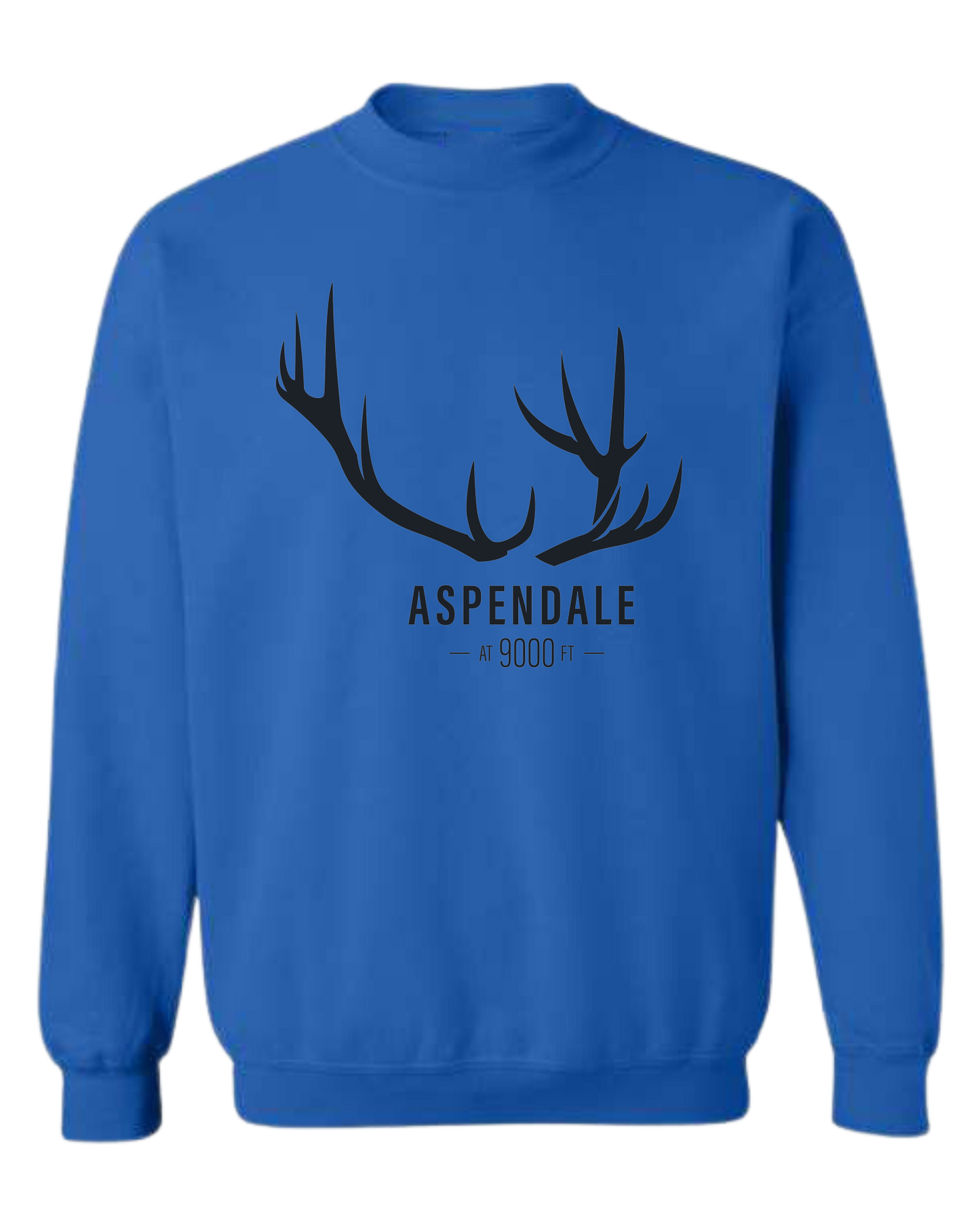 Antlers for Aspendale Classic unisex crewneck sweatshirt Royal Blue