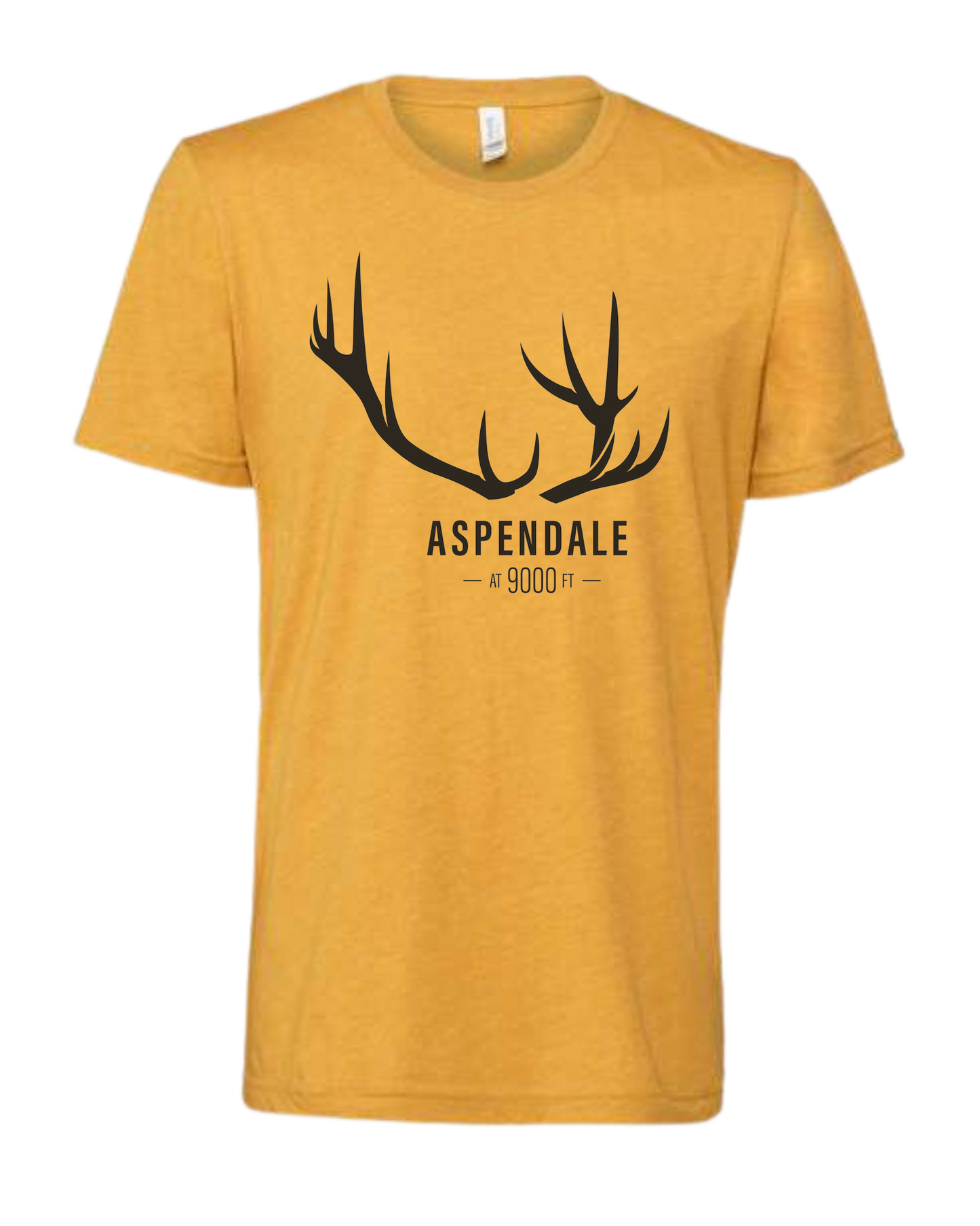 Antlers for Aspendale Premium unisex crewneck tee Heather Mustard
