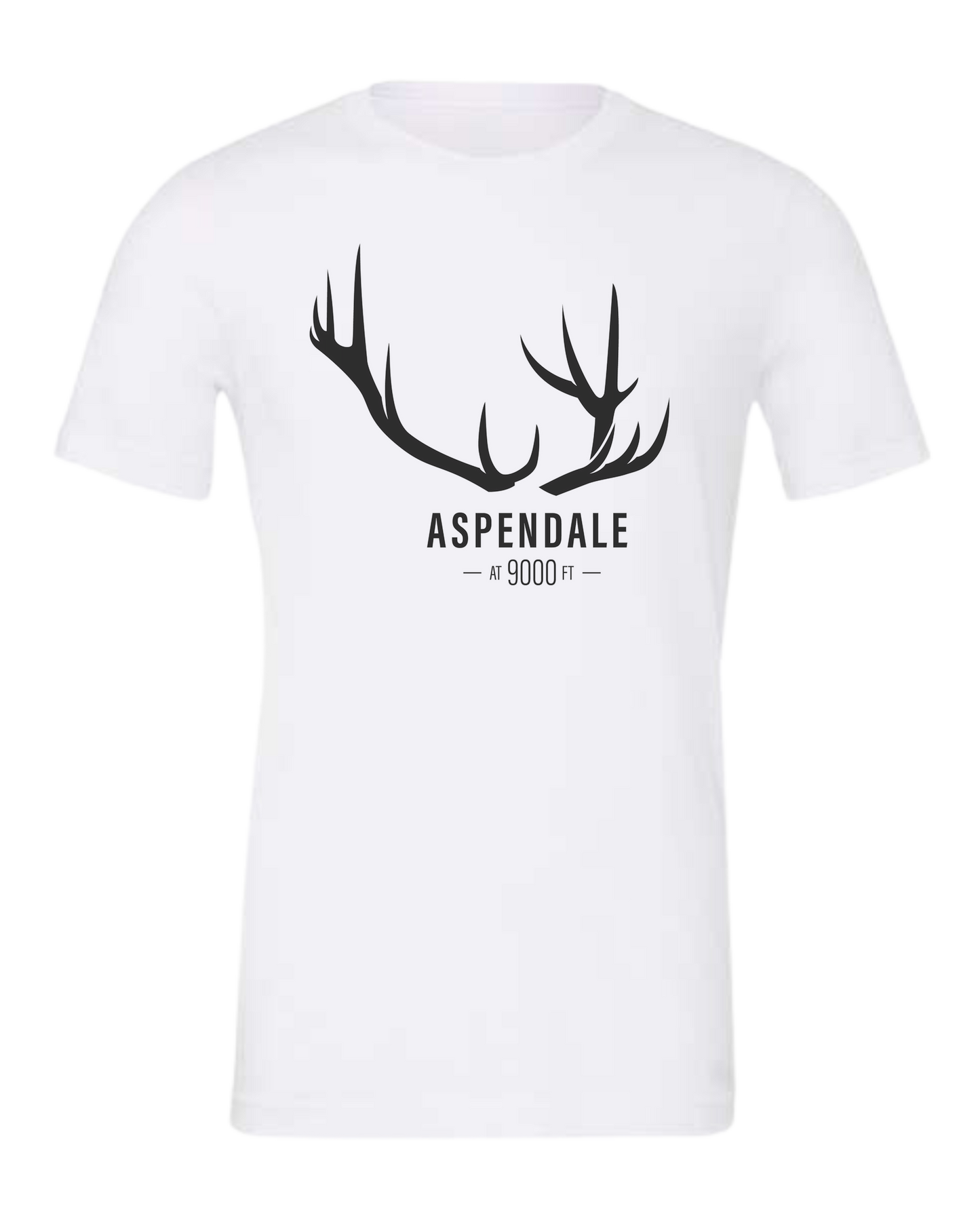 Antlers for Aspendale Premium unisex crewneck tee White
