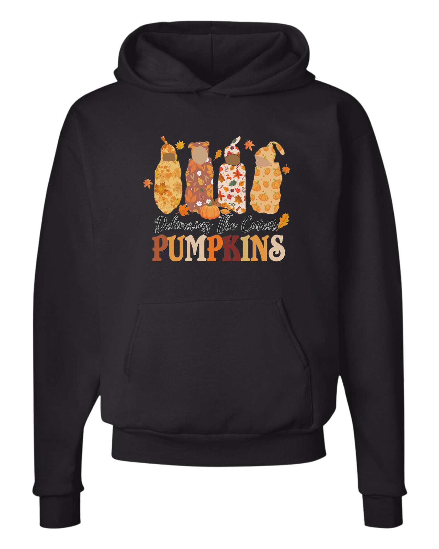"Delivering the Cutest Pumpkins" nursing L&D graphic Classic unisex crewneck tee Hoodie