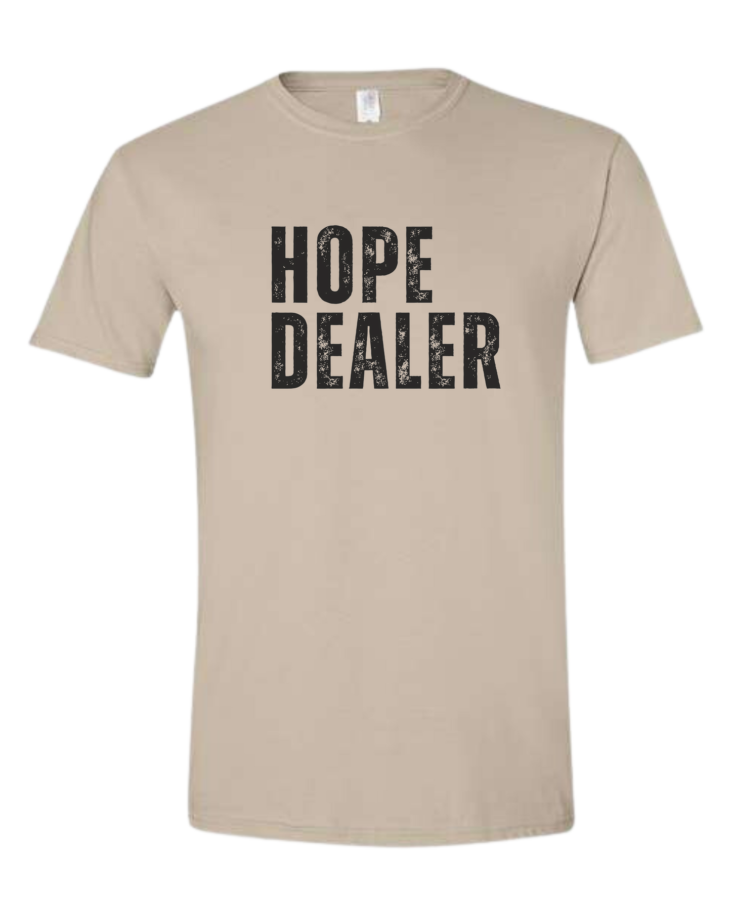 Hope Dealer graphic tee Unisex crewneck graphic tee (light colors) Beige