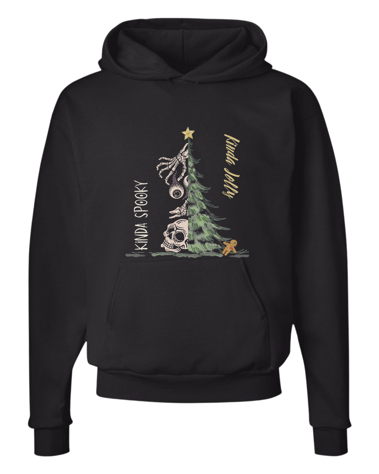 Kinda Spooky, Kinda Jolly design Classic unisex crewneck tee Hoodie
