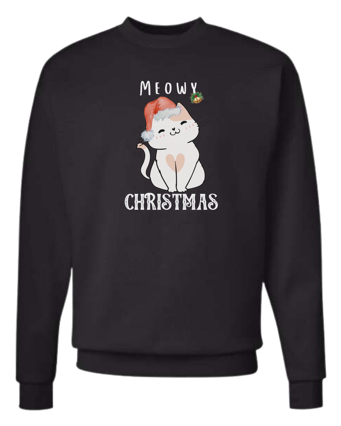 "Meowy Christmas" designs Classic unisex crewneck tee Sweatshirt