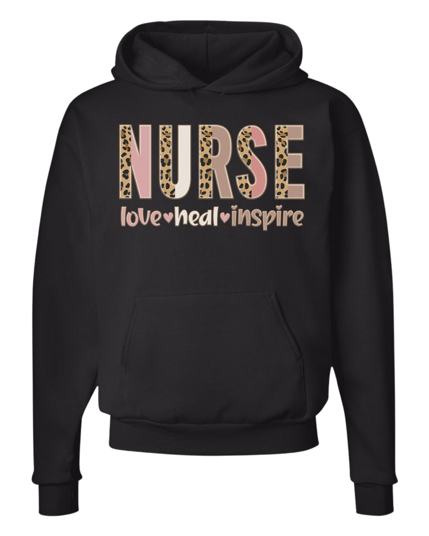 NURSE - Love, Heal, Inspire designs Classic unisex crewneck tee Hoodie