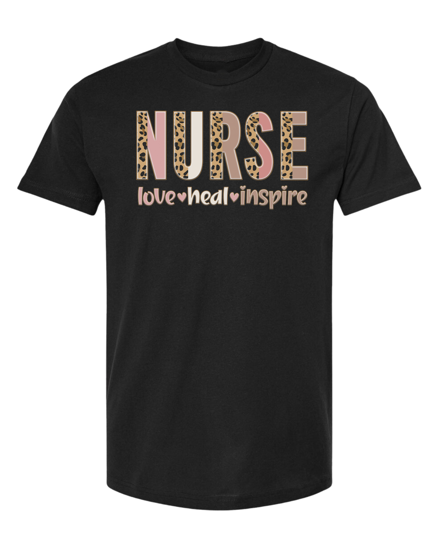 NURSE - Love, Heal, Inspire designs Classic unisex crewneck tee Short sleeve crew neck