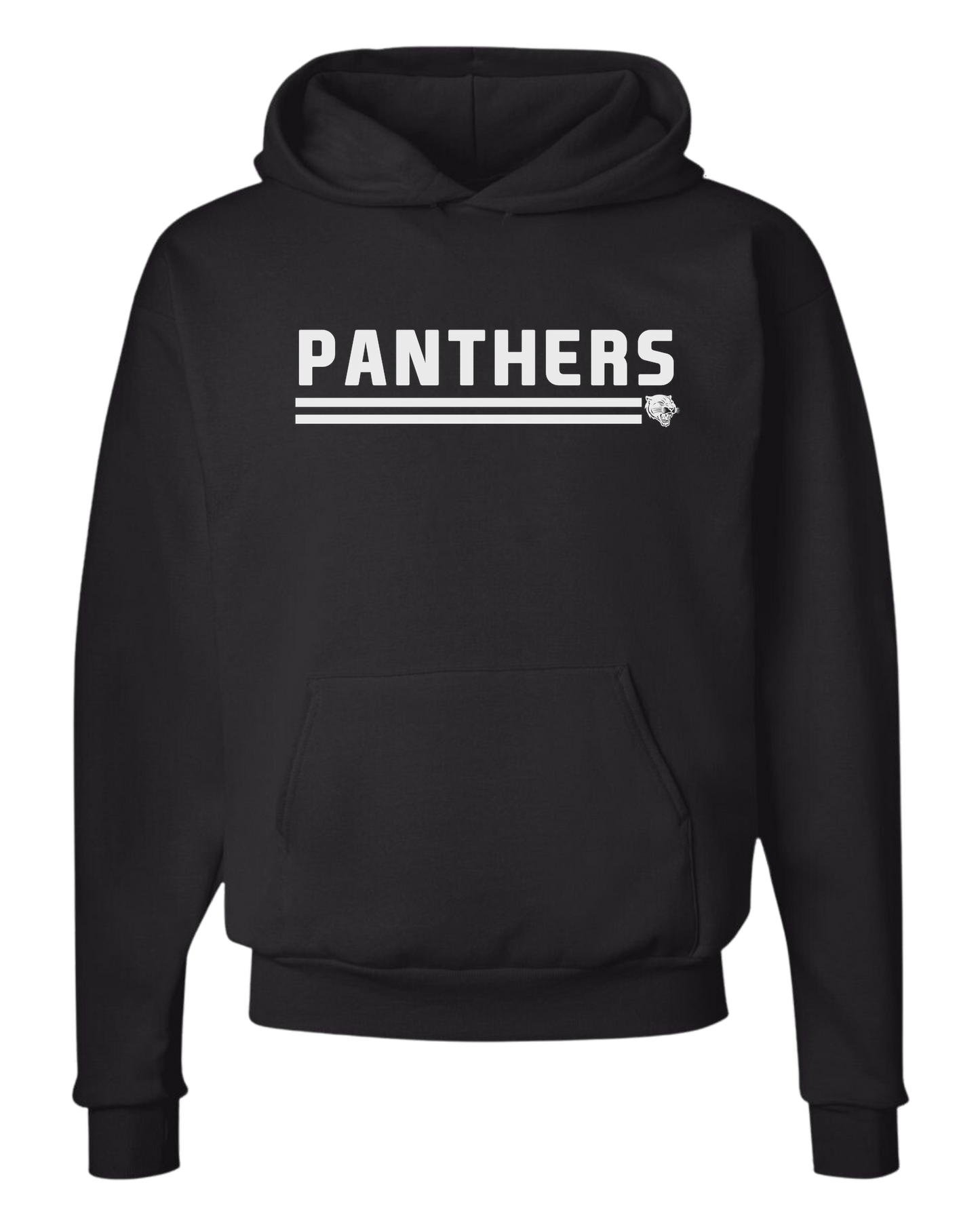 "PANTHERS" retro line design Classic unisex crewneck tee Hoodie