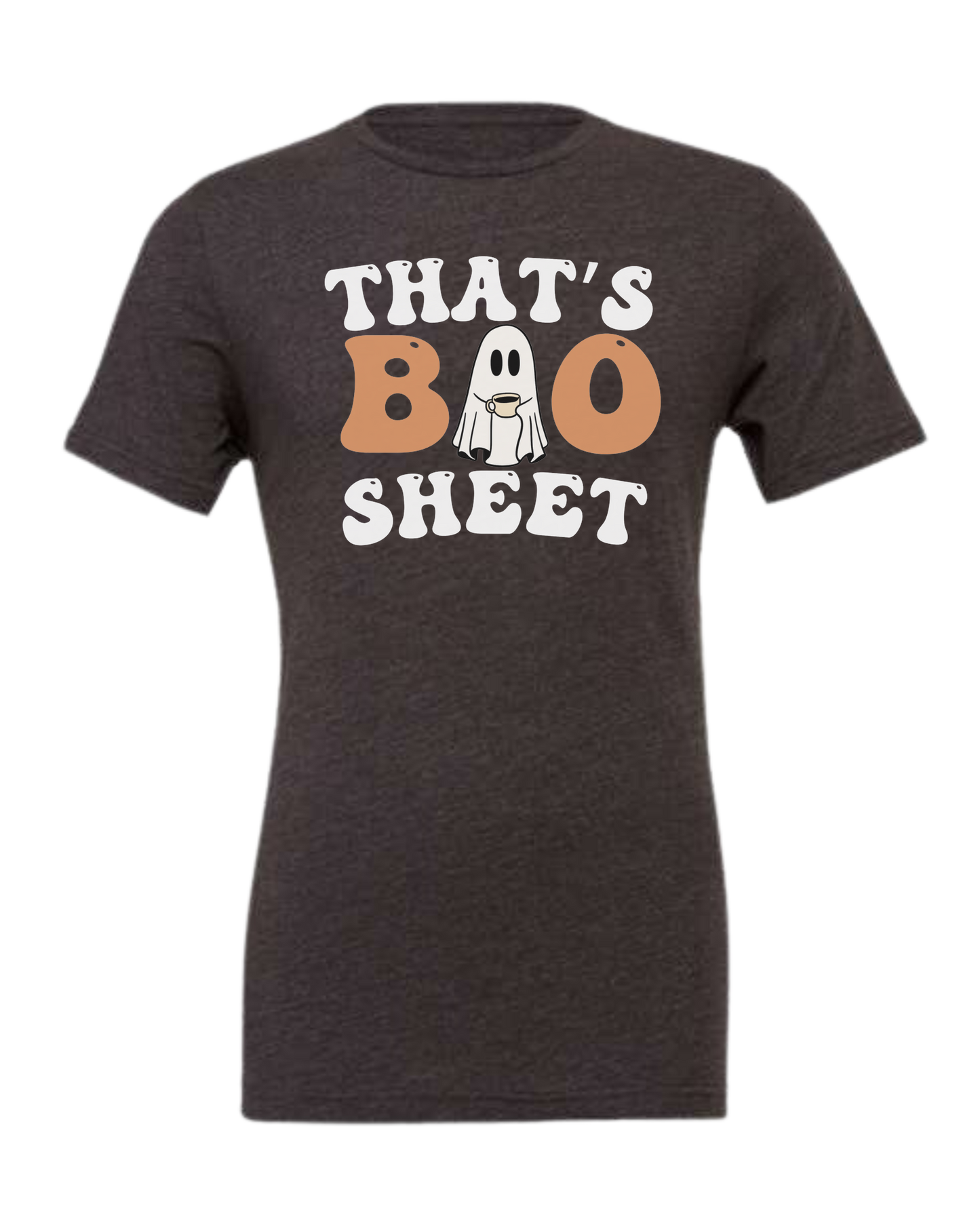 "That's Boo Sheet" ghost graphic Premium unisex crewneck tee Dark Grey