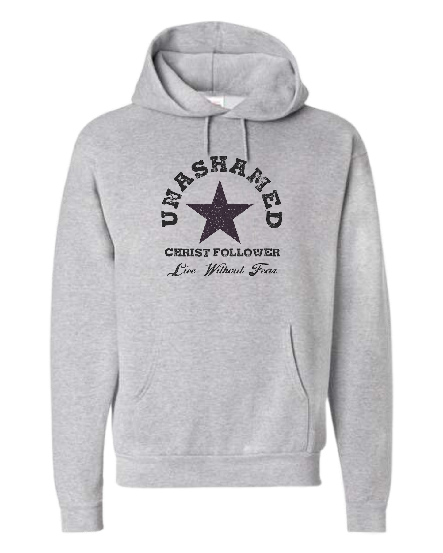 Unashamed Christ Follower graphic tee Unisex Classic Hoodie Sport Grey
