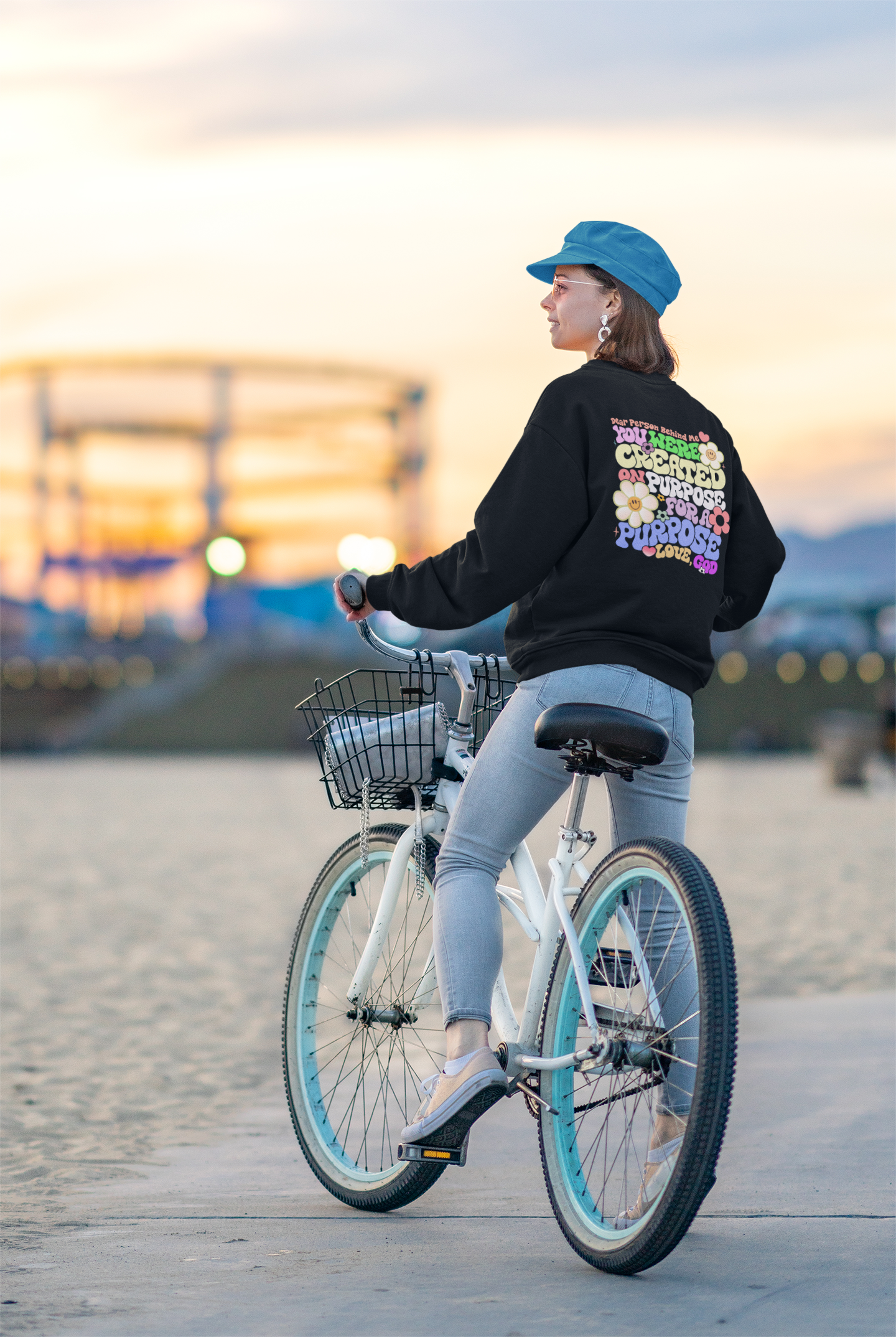 Created with a Purpose classic unisex crewneck sweatshirt