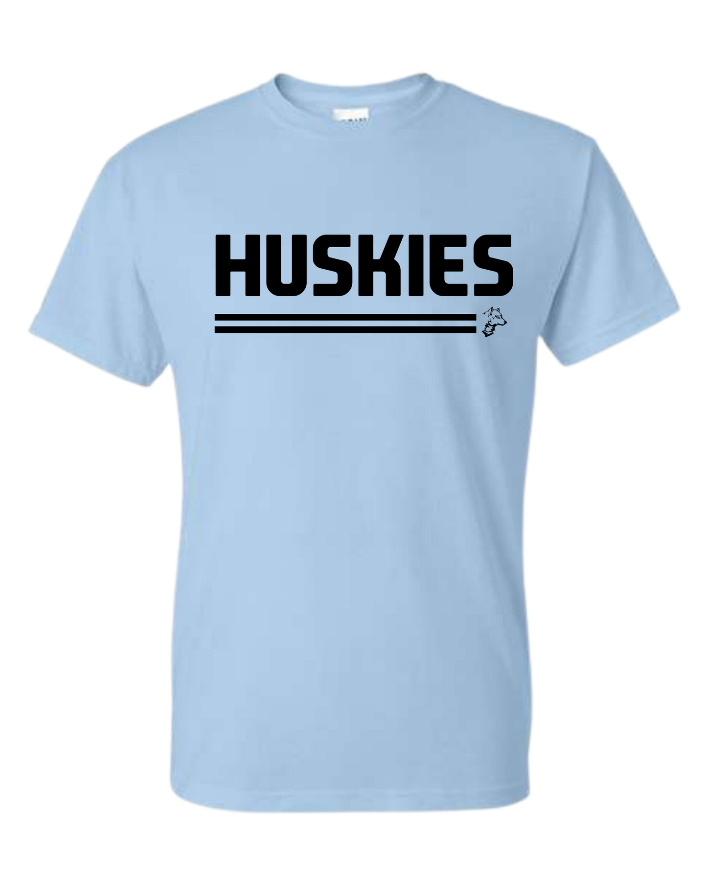 Huskies w/small husky graphic detail