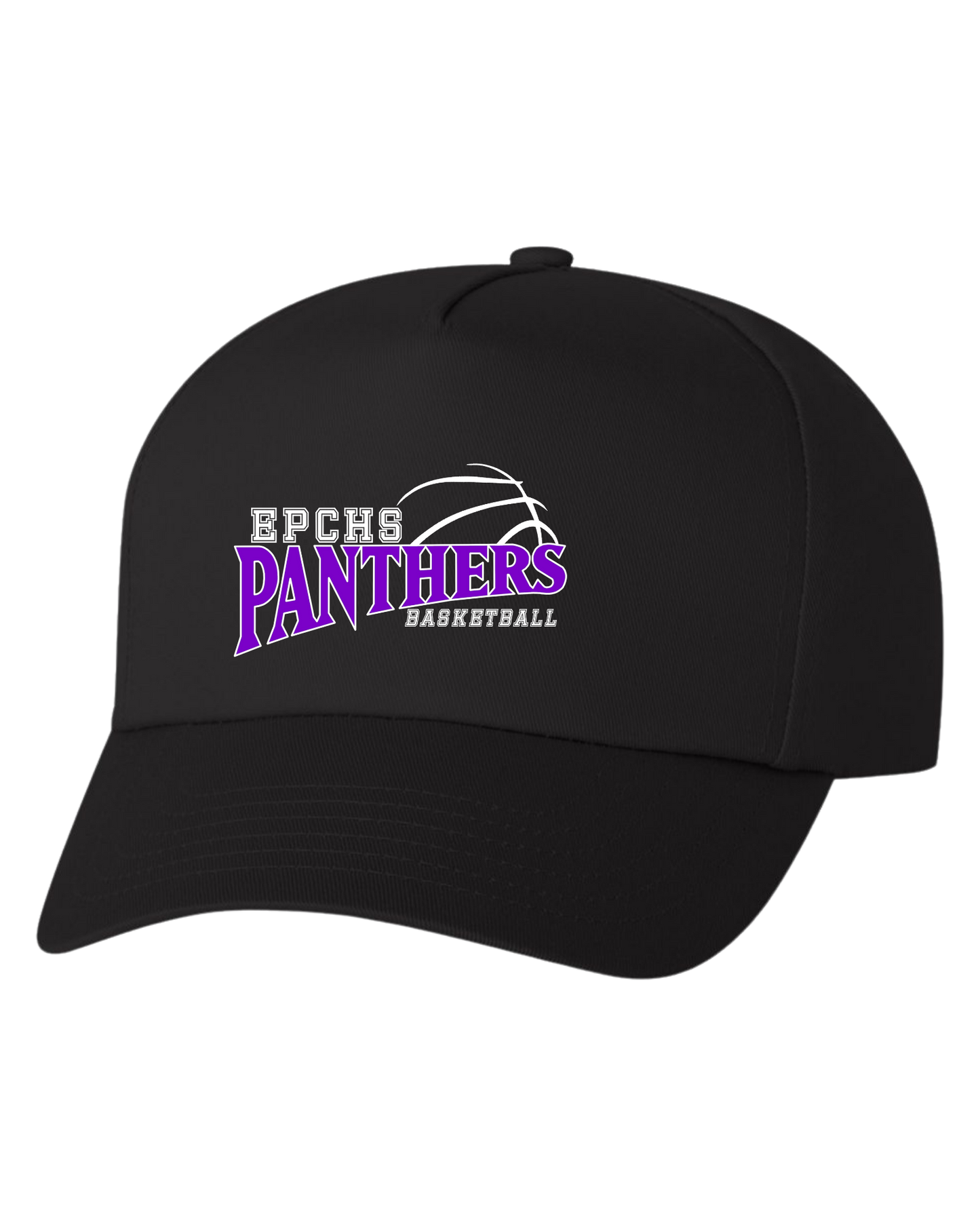 EPCHS Panthers basketball logo caps