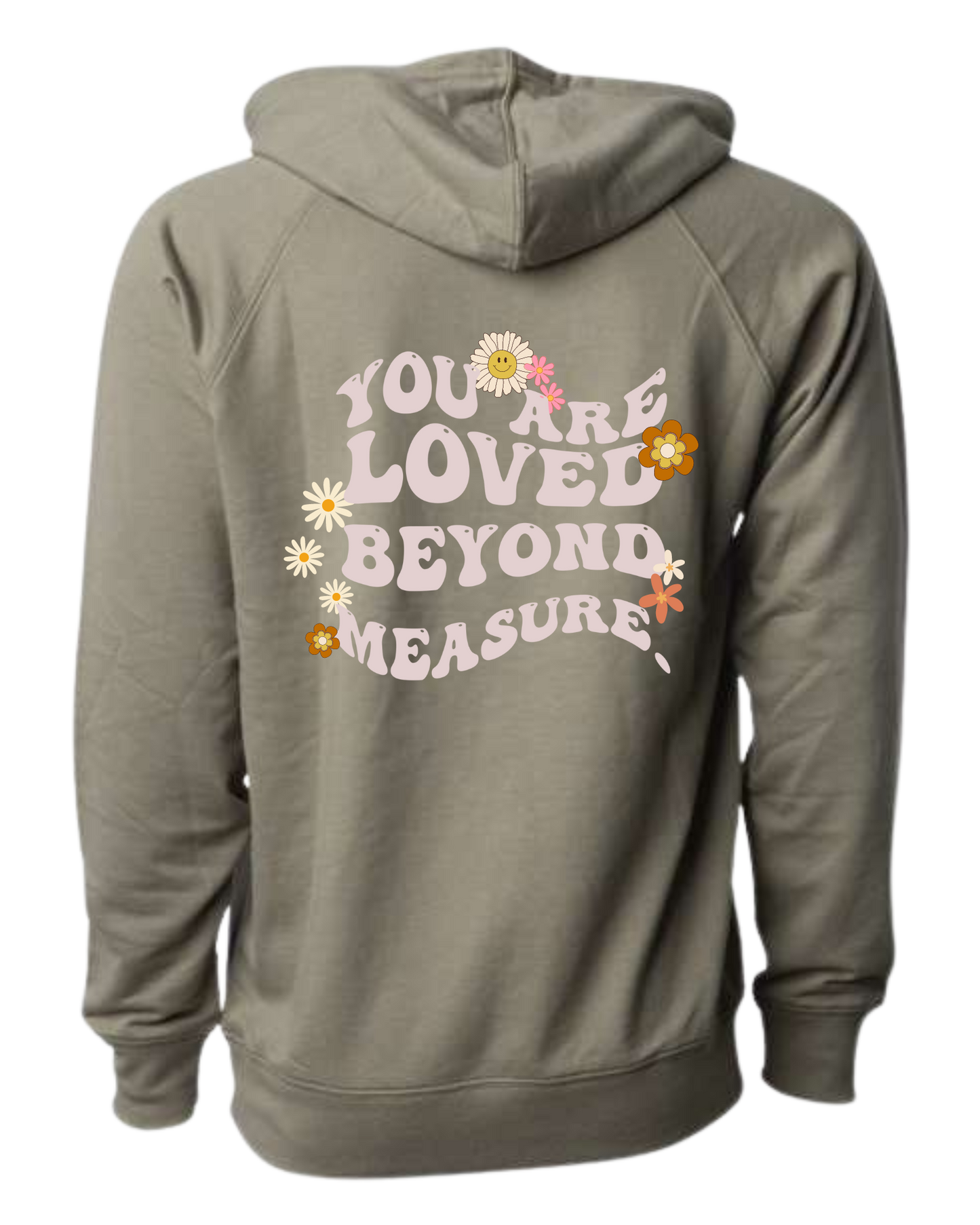 Premium unisex "You Are Loved Beyond Measure" hoodie