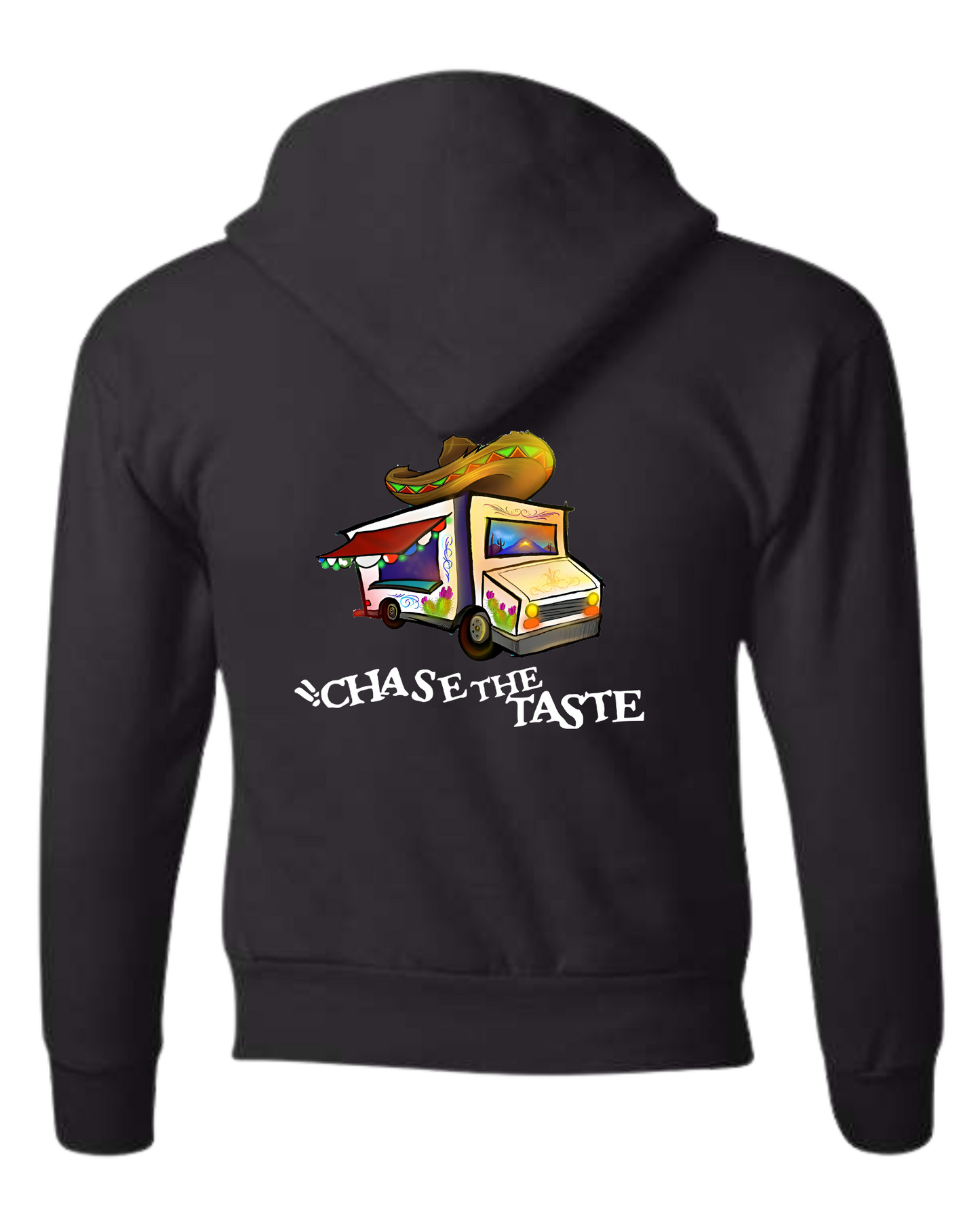 Youth Unisex "Chase the Taste" food truck hoodie