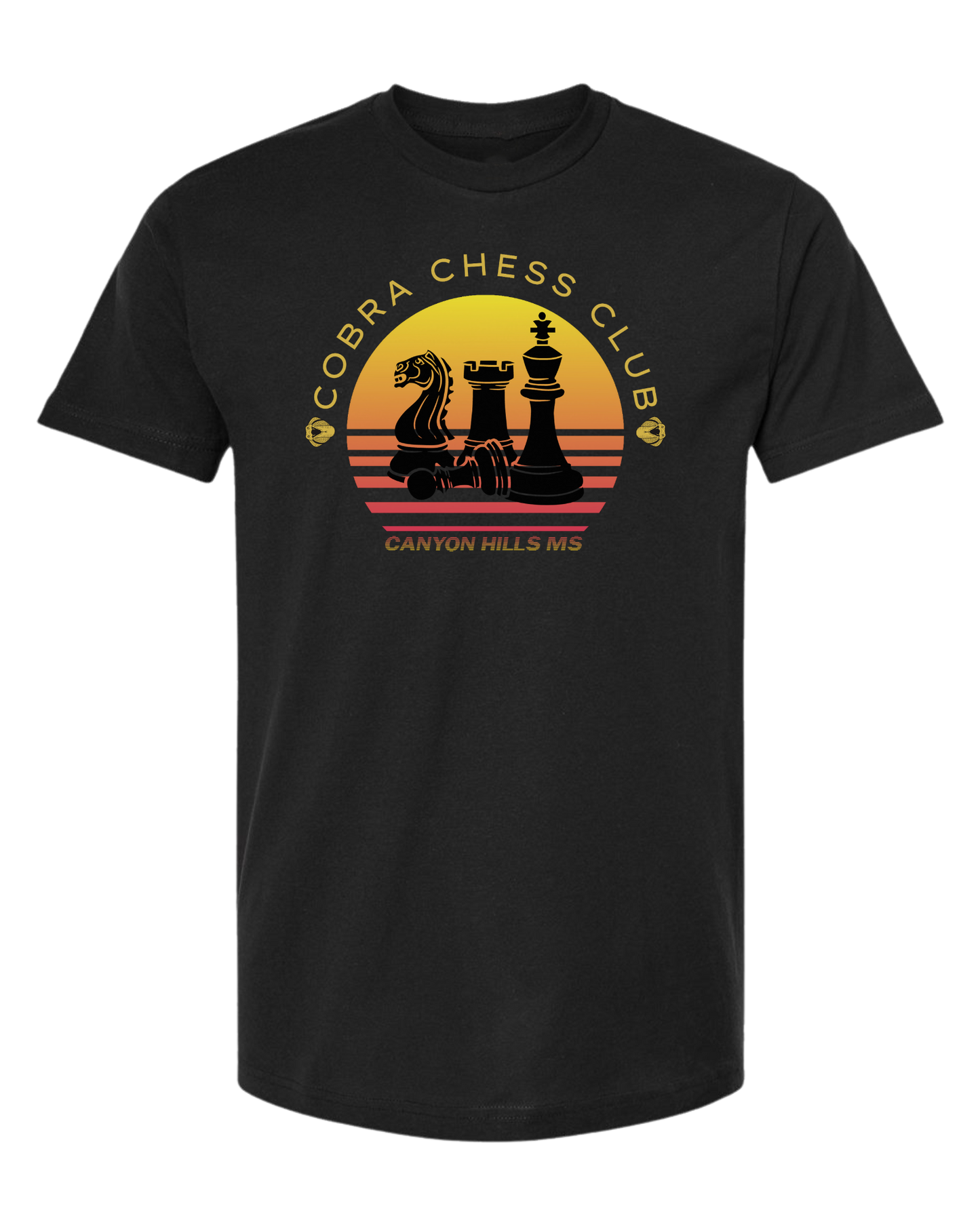CHMS Cobra Chess club tee
