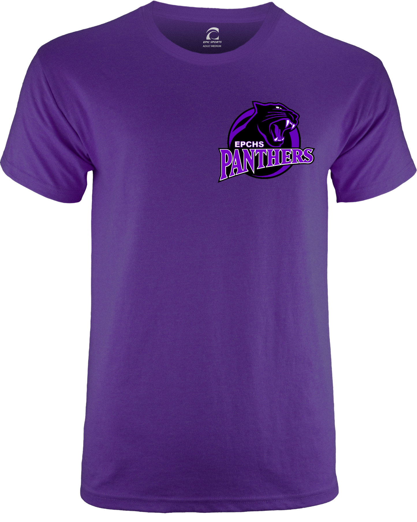 Panther's pocket logo dry-fit crew neck tee (available in short sleeve & long sleeve)