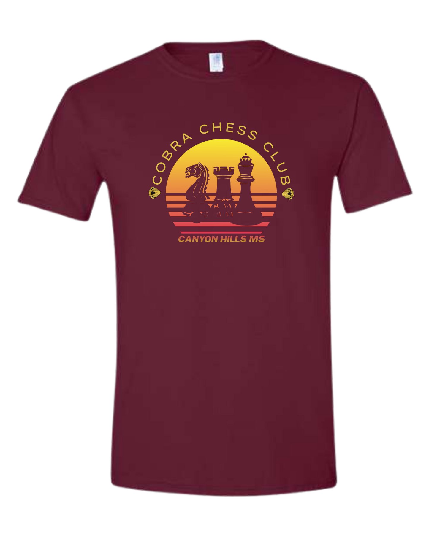CHMS Cobra Chess club tee