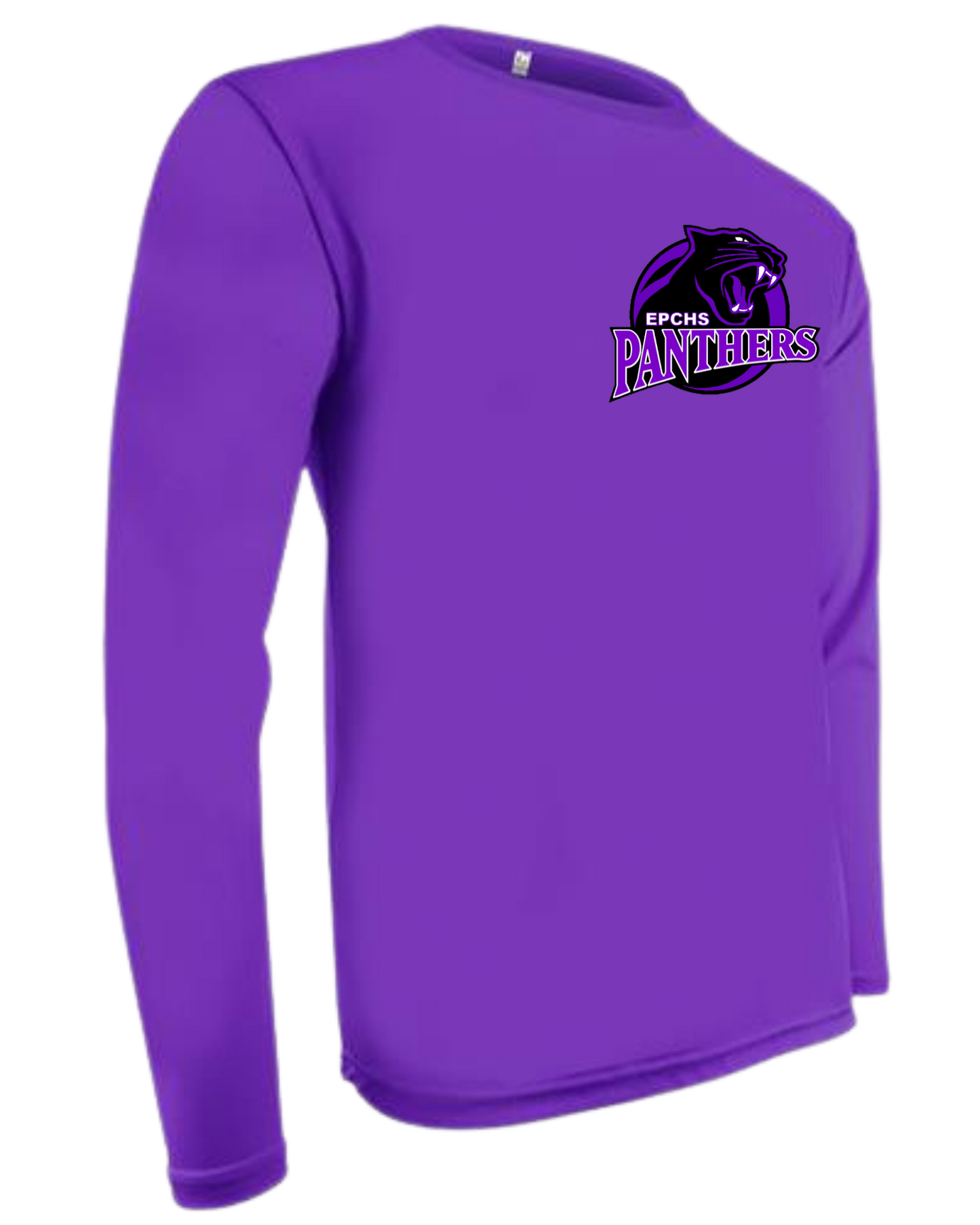 Panther's pocket logo dry-fit crew neck tee (available in short sleeve & long sleeve)