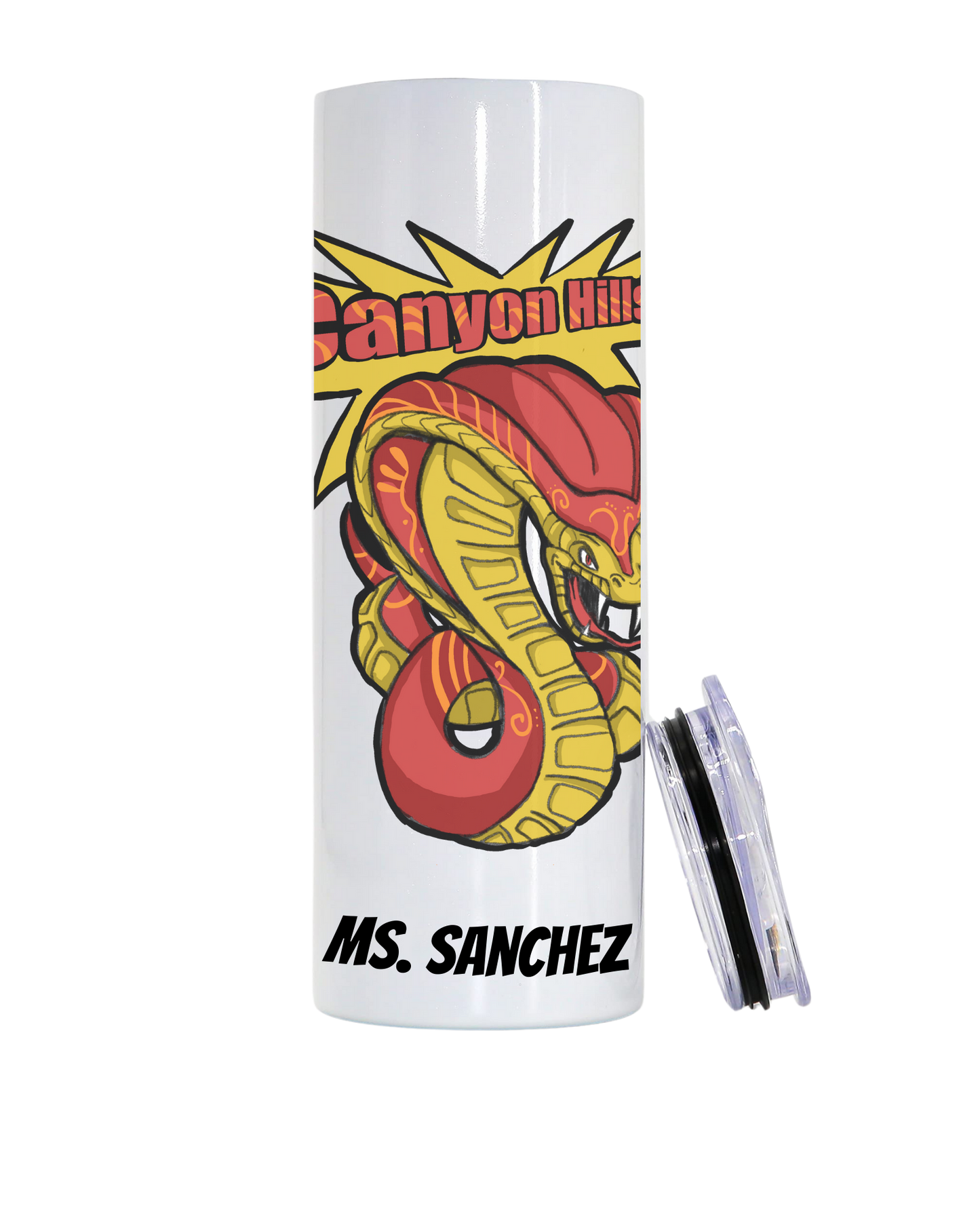 Canyon Hills Cobra stainless steel tumbler