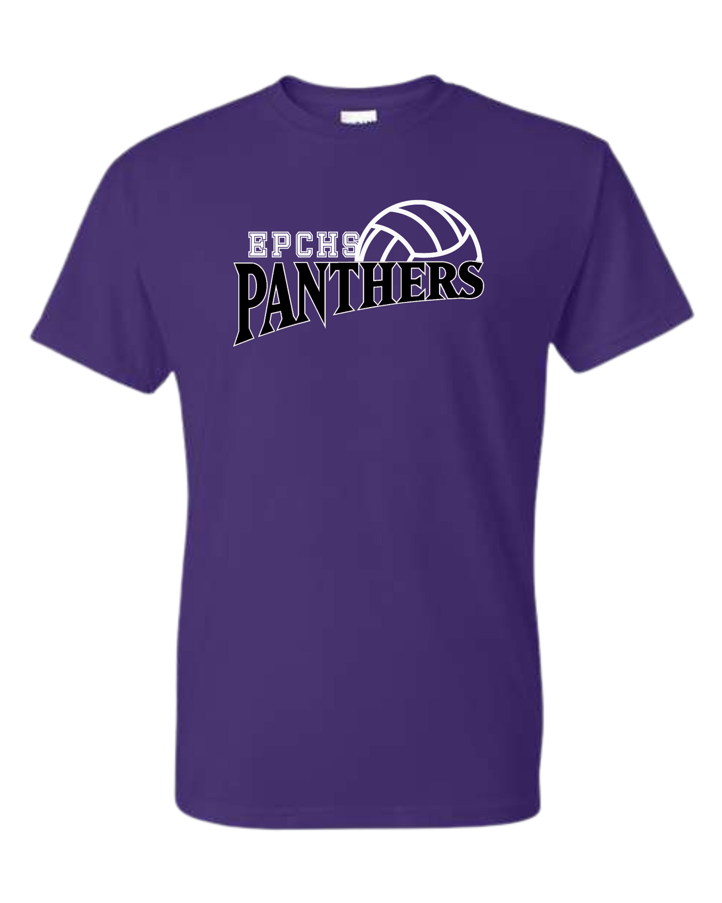 Purple EPCHS Volleyball Unisex Crew Neck Tee