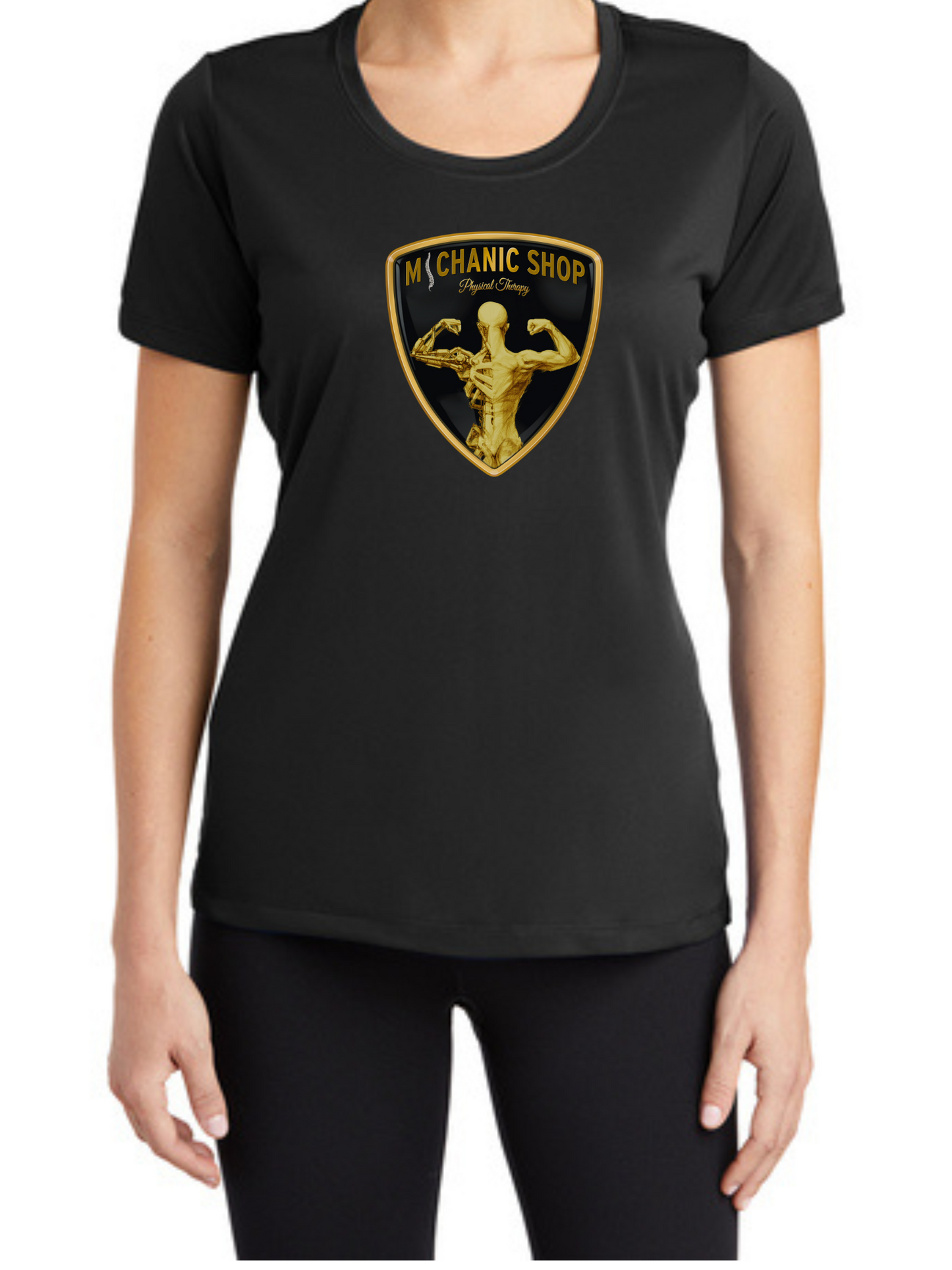 Michanic Shop women's fit dry-fit tee