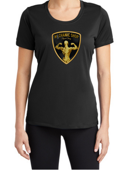 Michanic Shop women's fit dry-fit tee