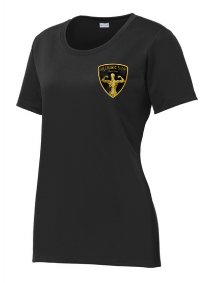 Michanic Shop women's fit dry-fit tee