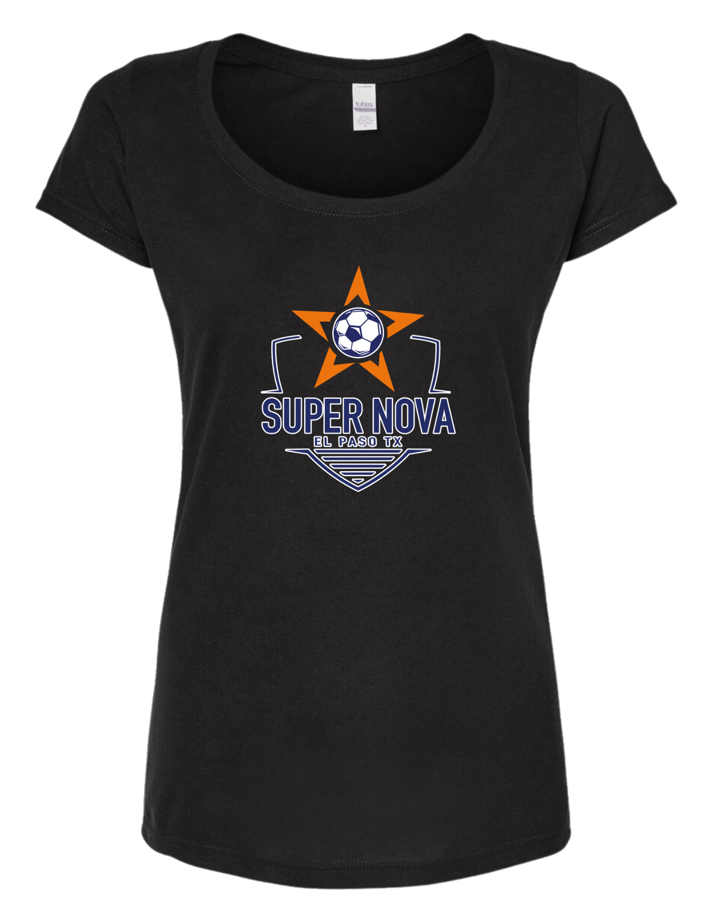 Super Nova FC women's scoop neck tee