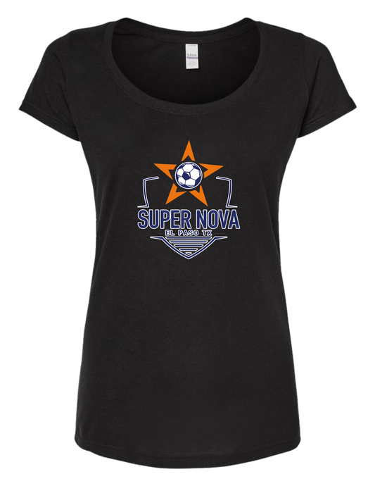 Super Nova FC women's scoop neck tee