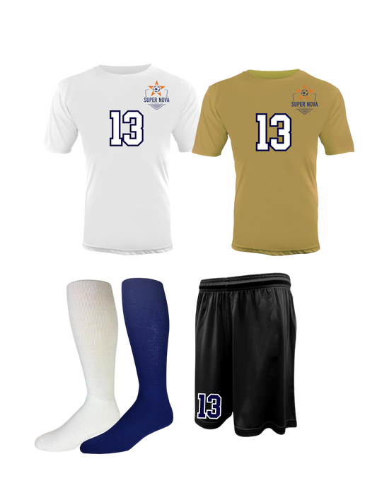 Super Nova soccer uniform kit