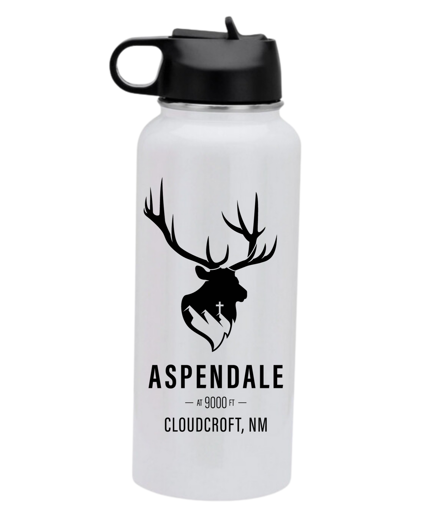 Aspendale at 9000ft Stainless Steel 32 oz water bottle