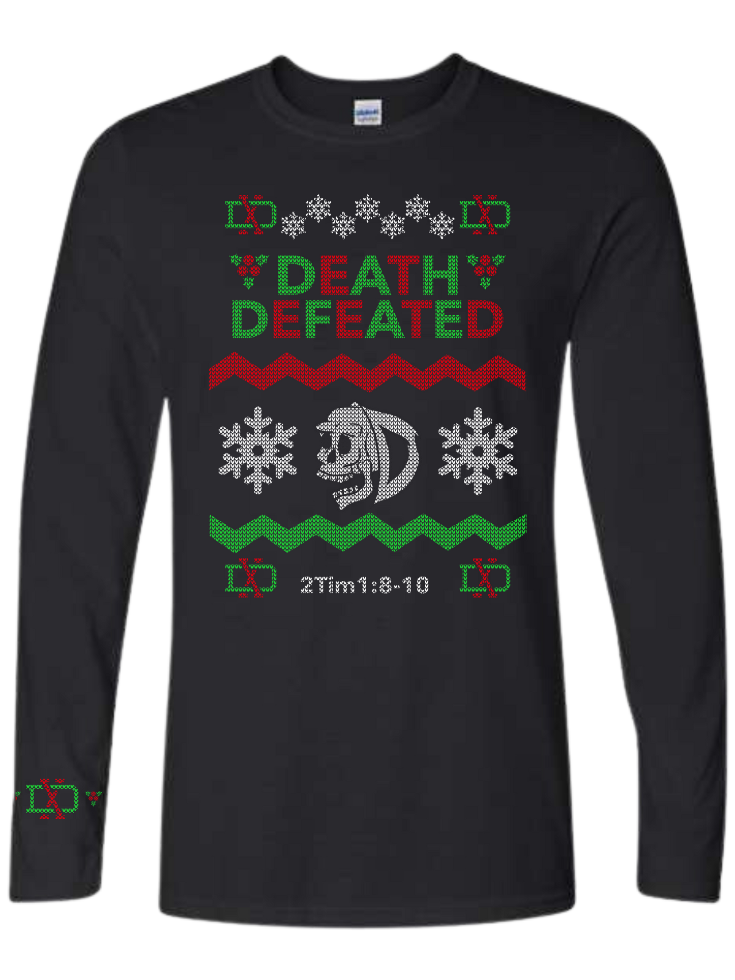 DxD Ugly Christmas Sweater (2 Tim 1: 8-10)