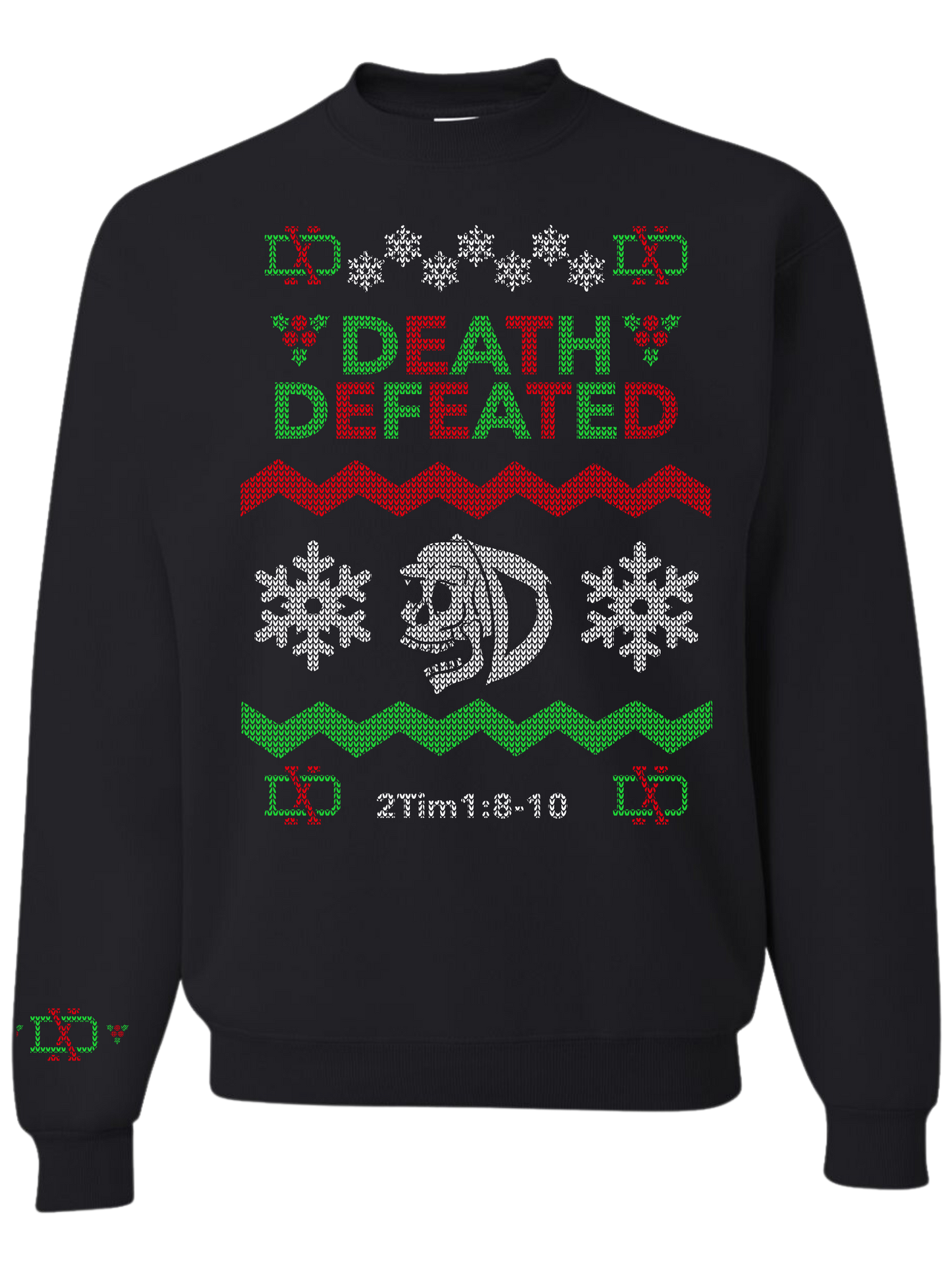 DxD Ugly Christmas Sweater (2 Tim 1: 8-10)