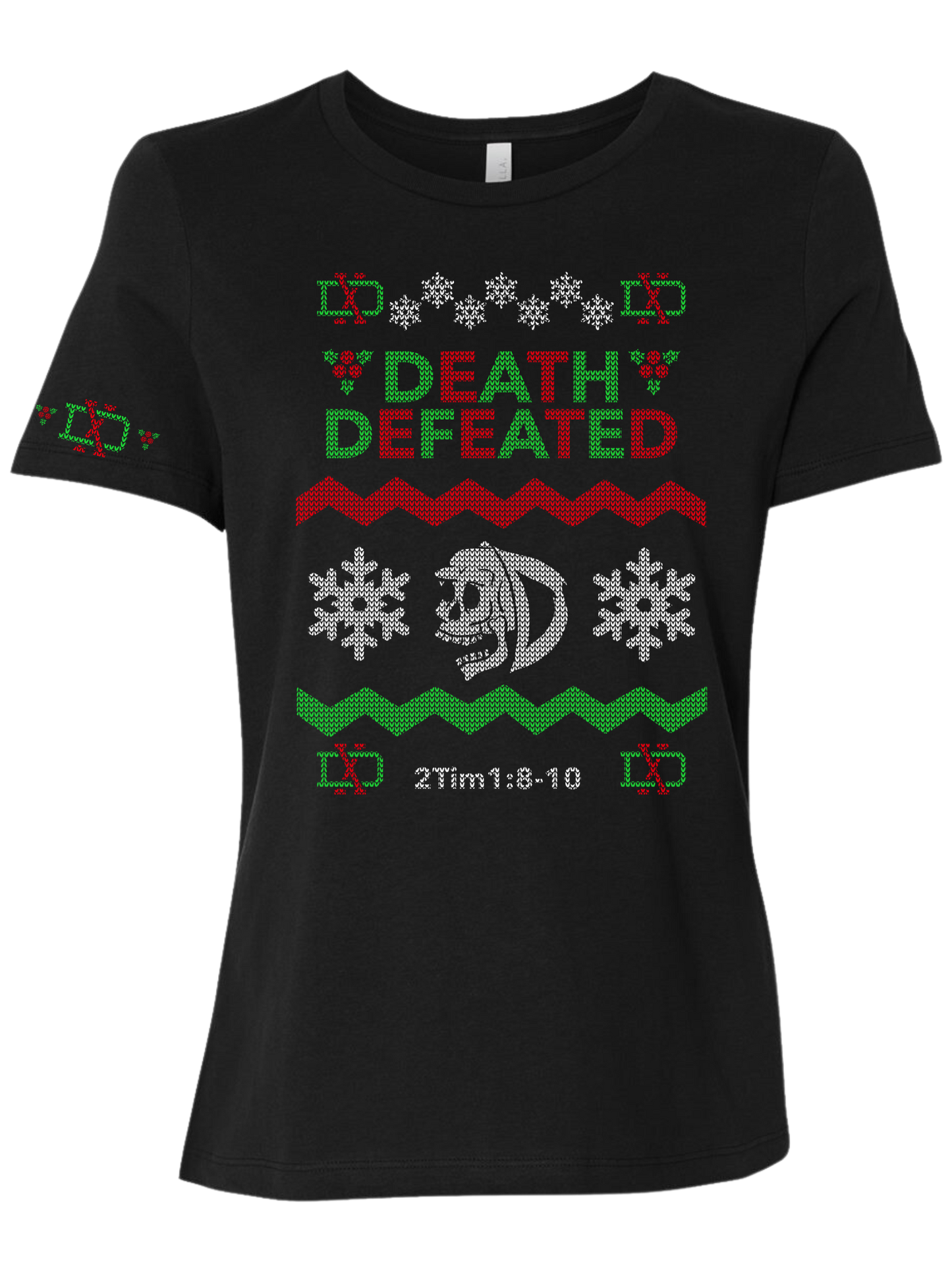 DxD Ugly Christmas Sweater (2 Tim 1: 8-10)